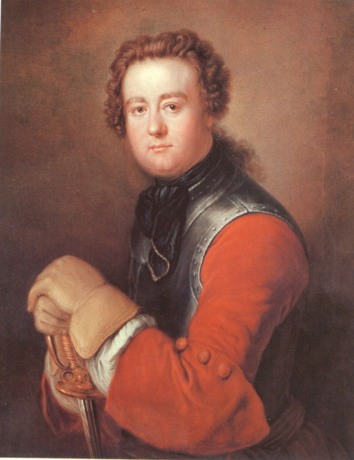 Georg Wenzeslaus von Knobelsdorff by Antoine Pesne