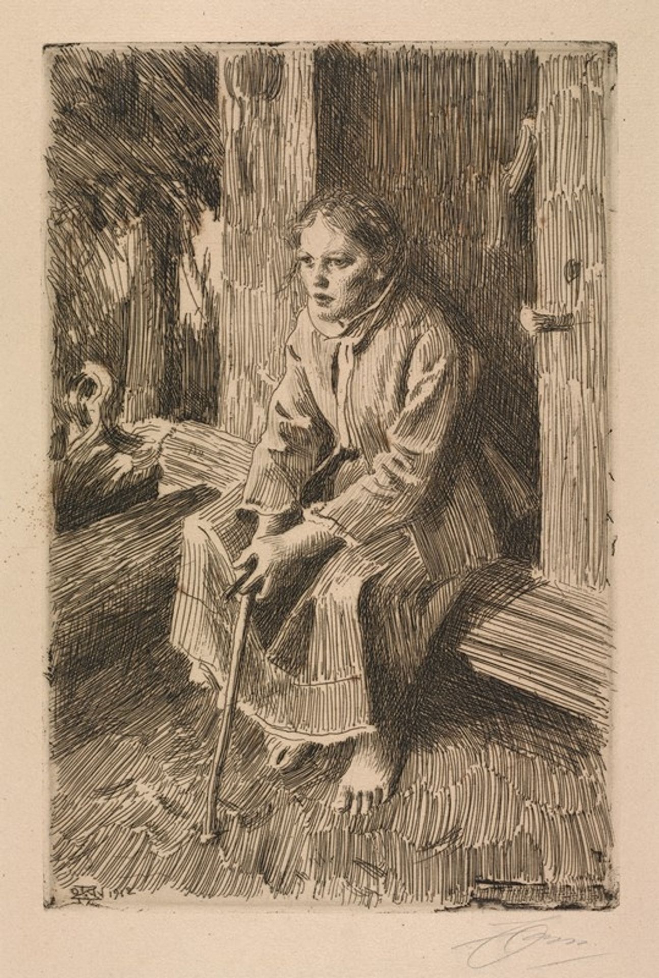 Vallkulla by Anders Zorn