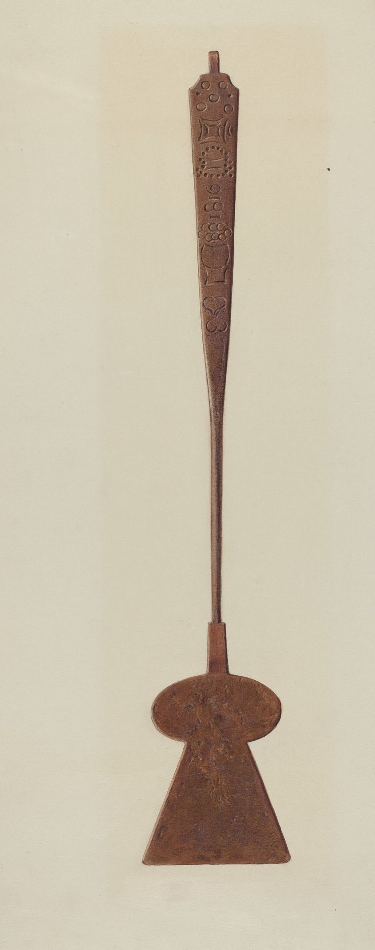 Steel Spatula by Fritz Boehmer