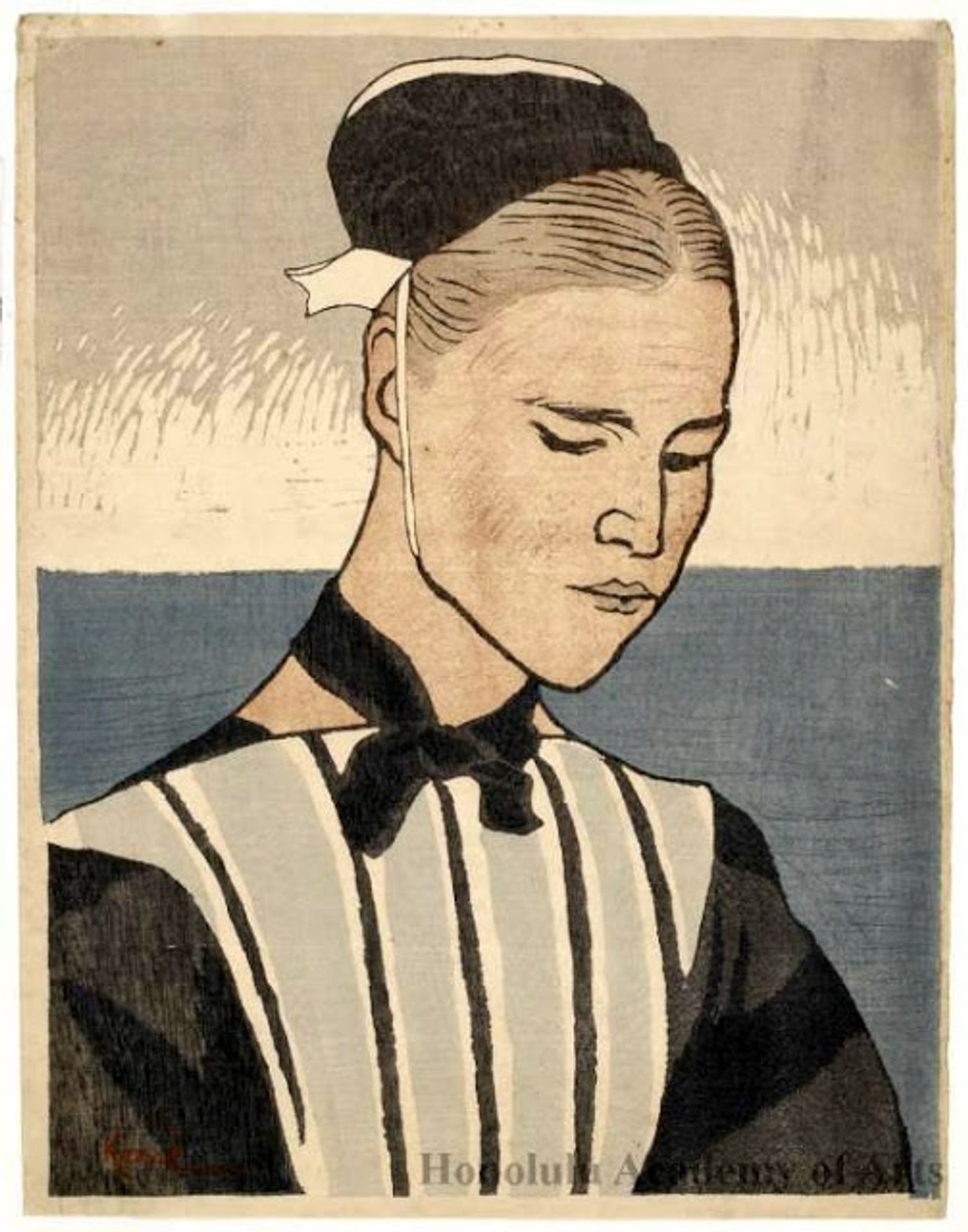 Woman of Brittany by Kanae Yamamoto