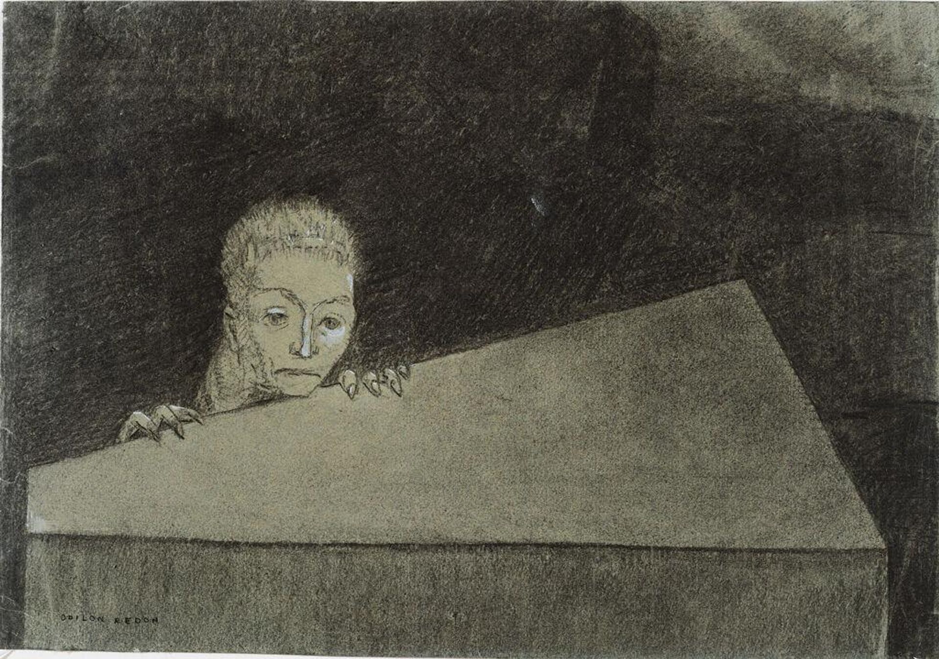 The Raising of Lazarus by Odilon Redon