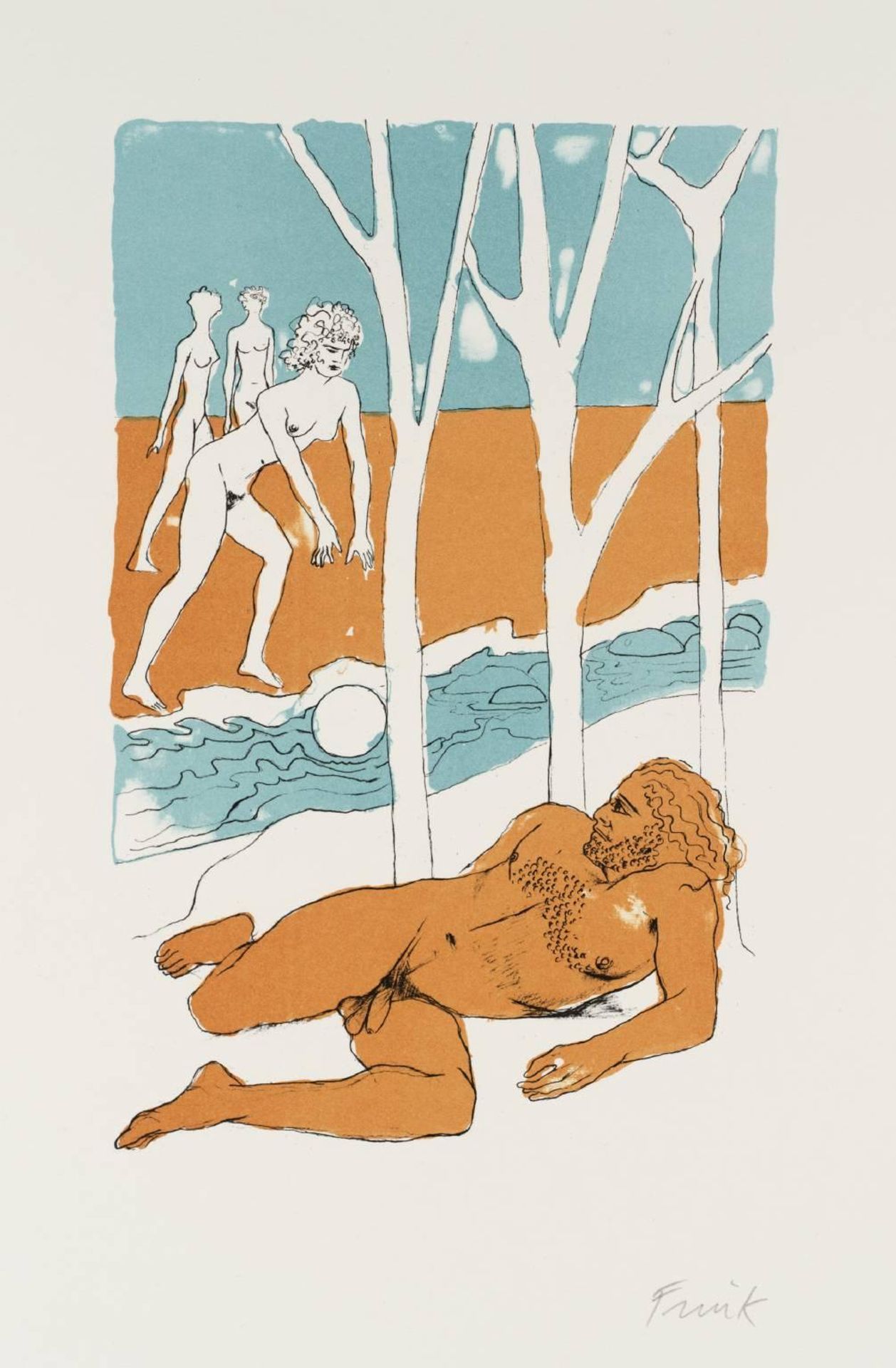 Nausicaa by  Dame Elisabeth Frink