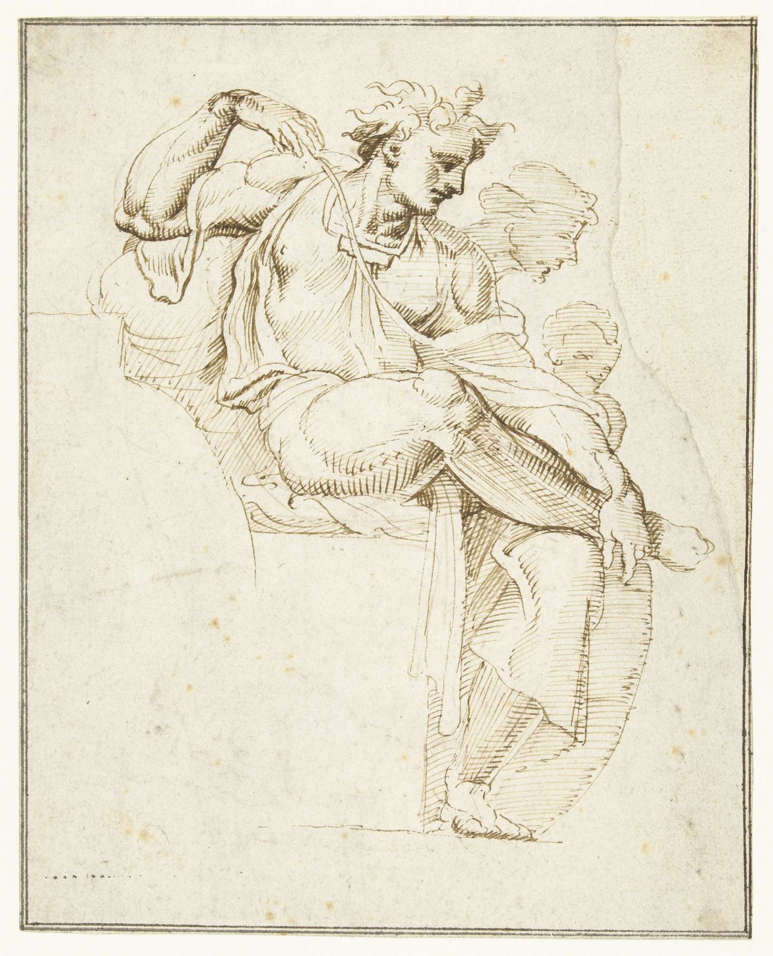 Studie van Matthan by Maarten van Heemskerck