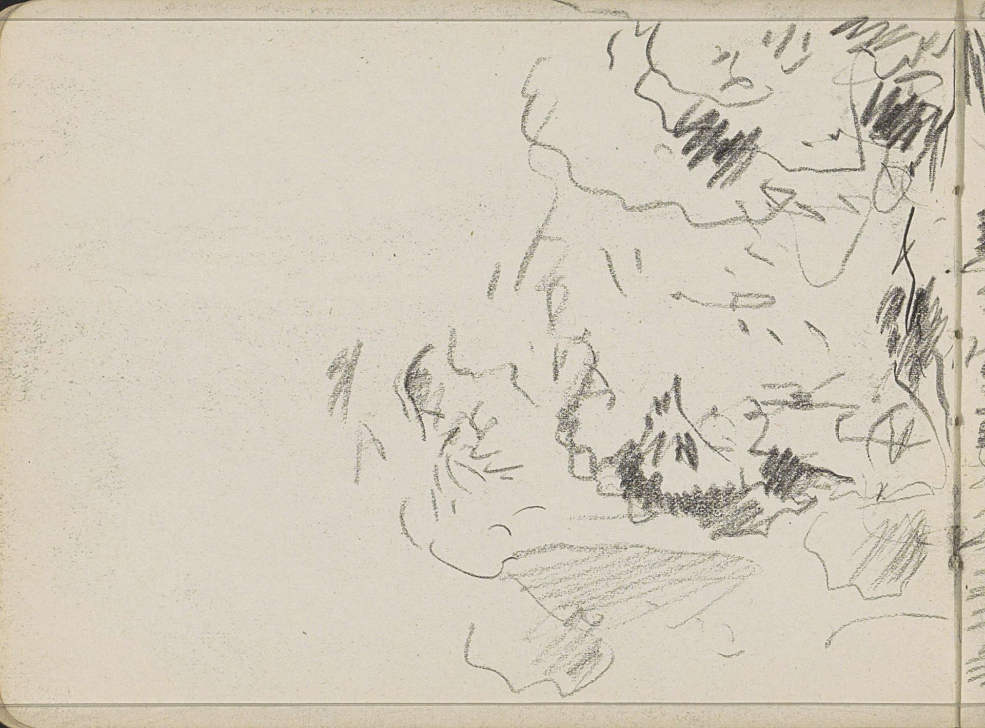 Landschap by Johan Antonie de Jonge