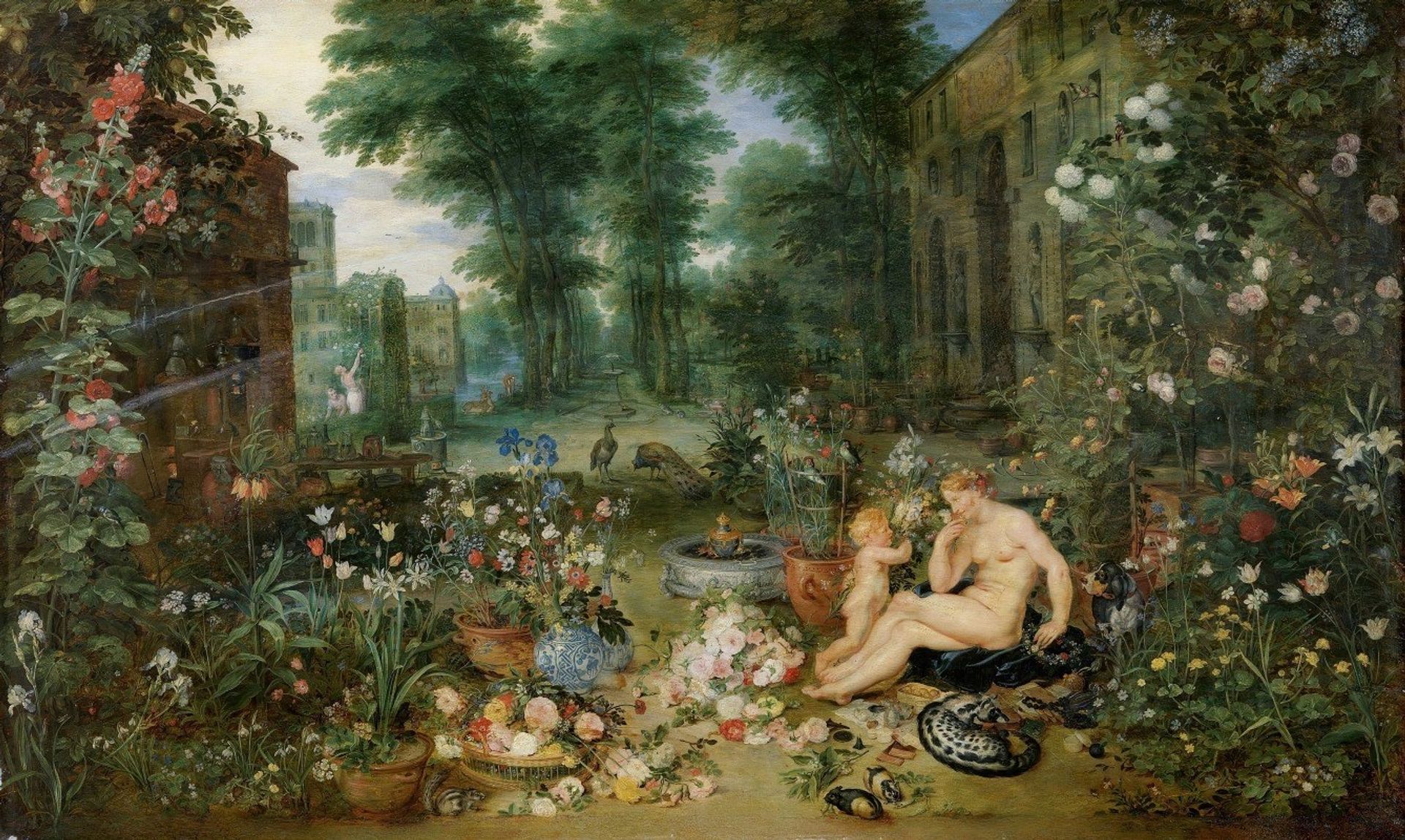 Allegory Of The Sense Of Smell by Peter Paul Rubens