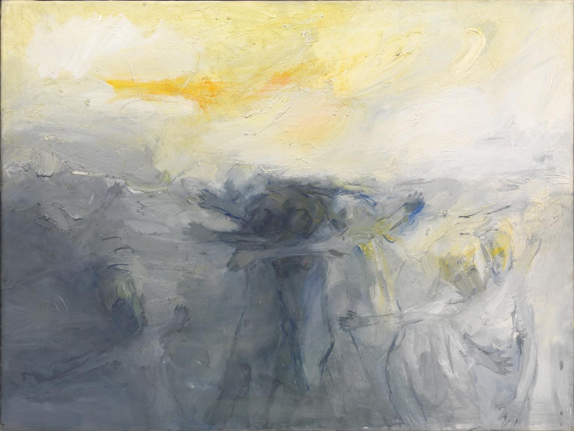 Dance, Blue and Yellow by  Anthony Fry