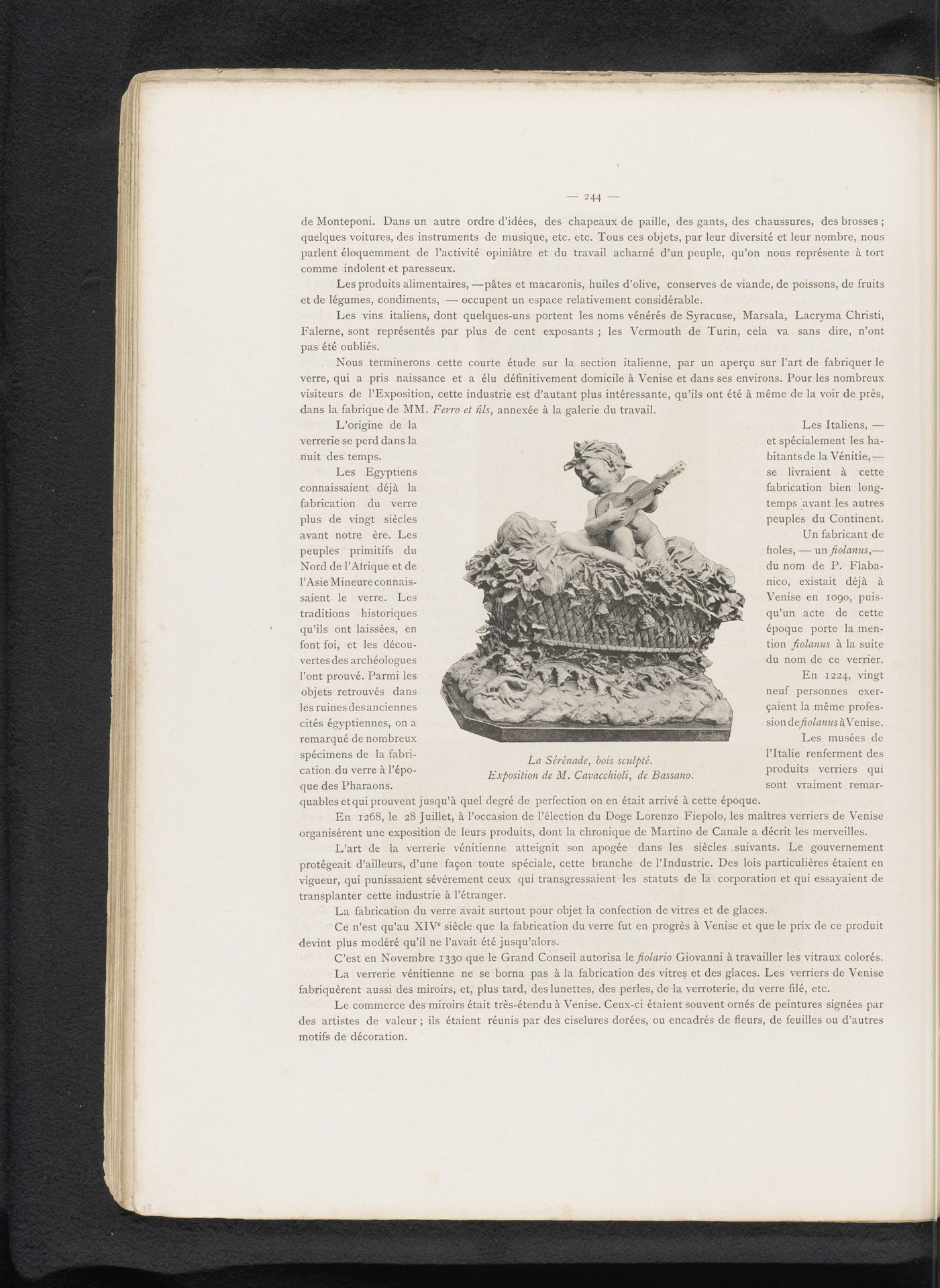 Sculptuur La Sérénade by Anonymous