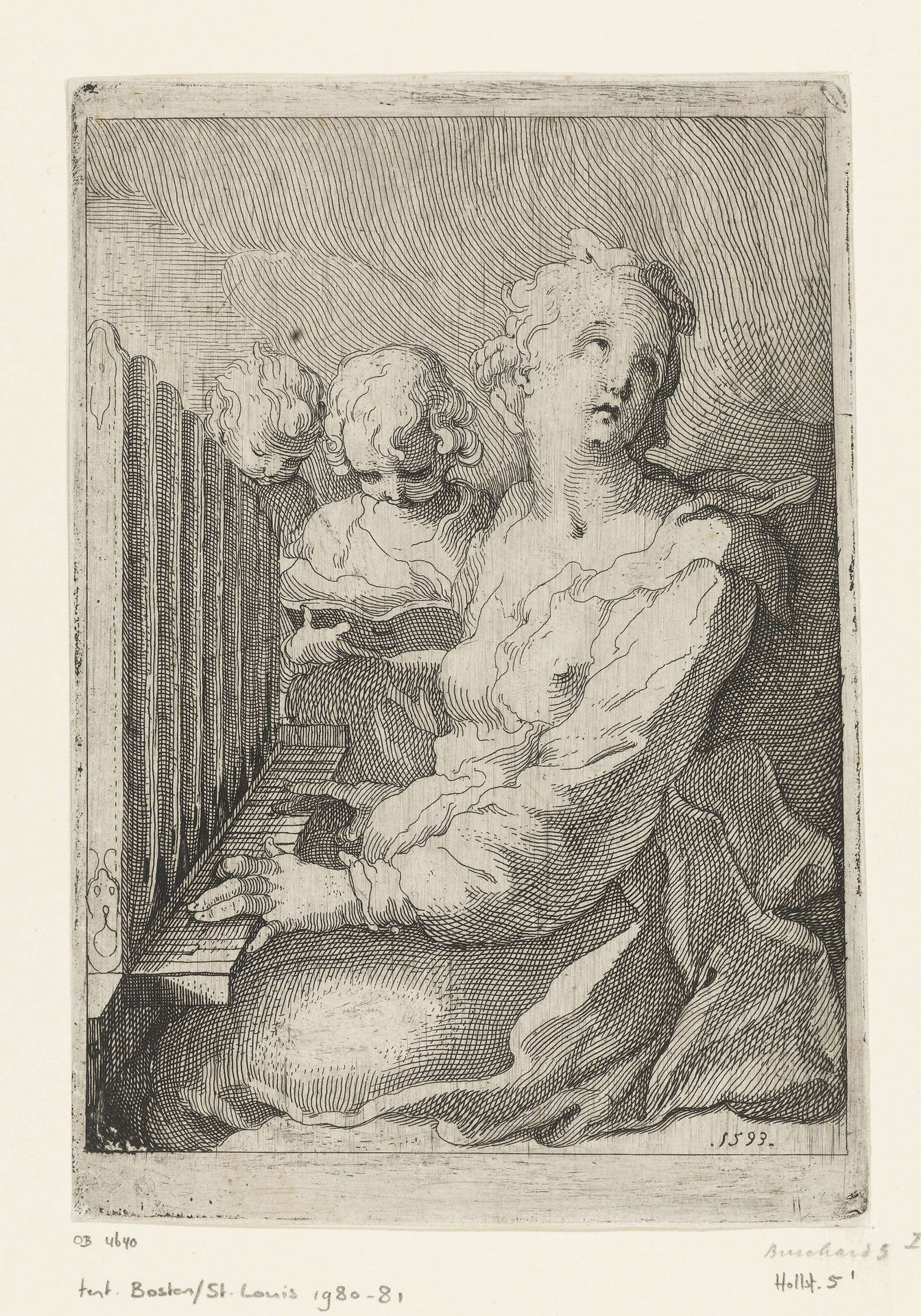 H. Cecilia by Gerrit Pietersz