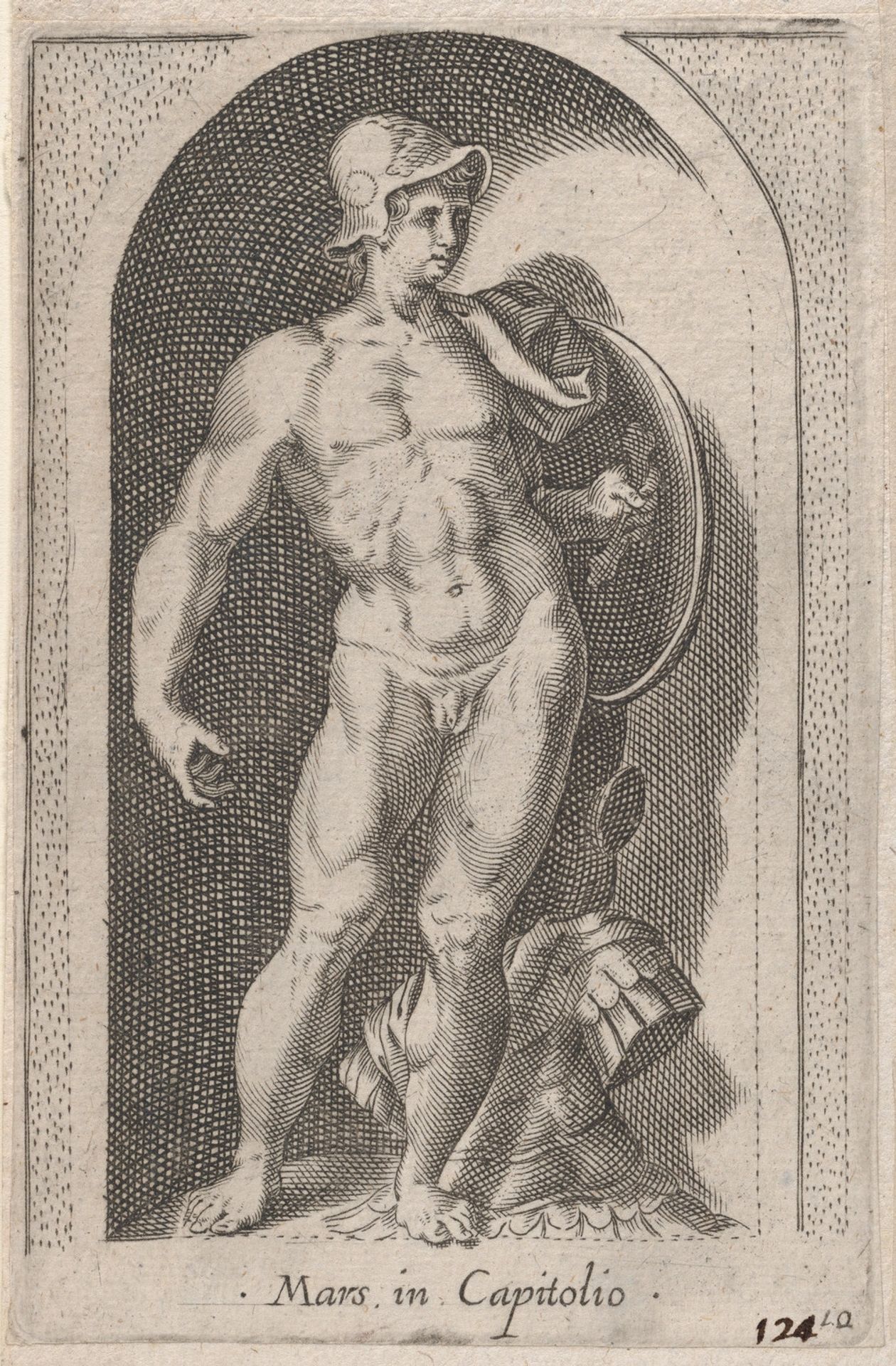 Speculum Romanae Magnificentiae: Mars (Mars in Capitolio) by Anonymous