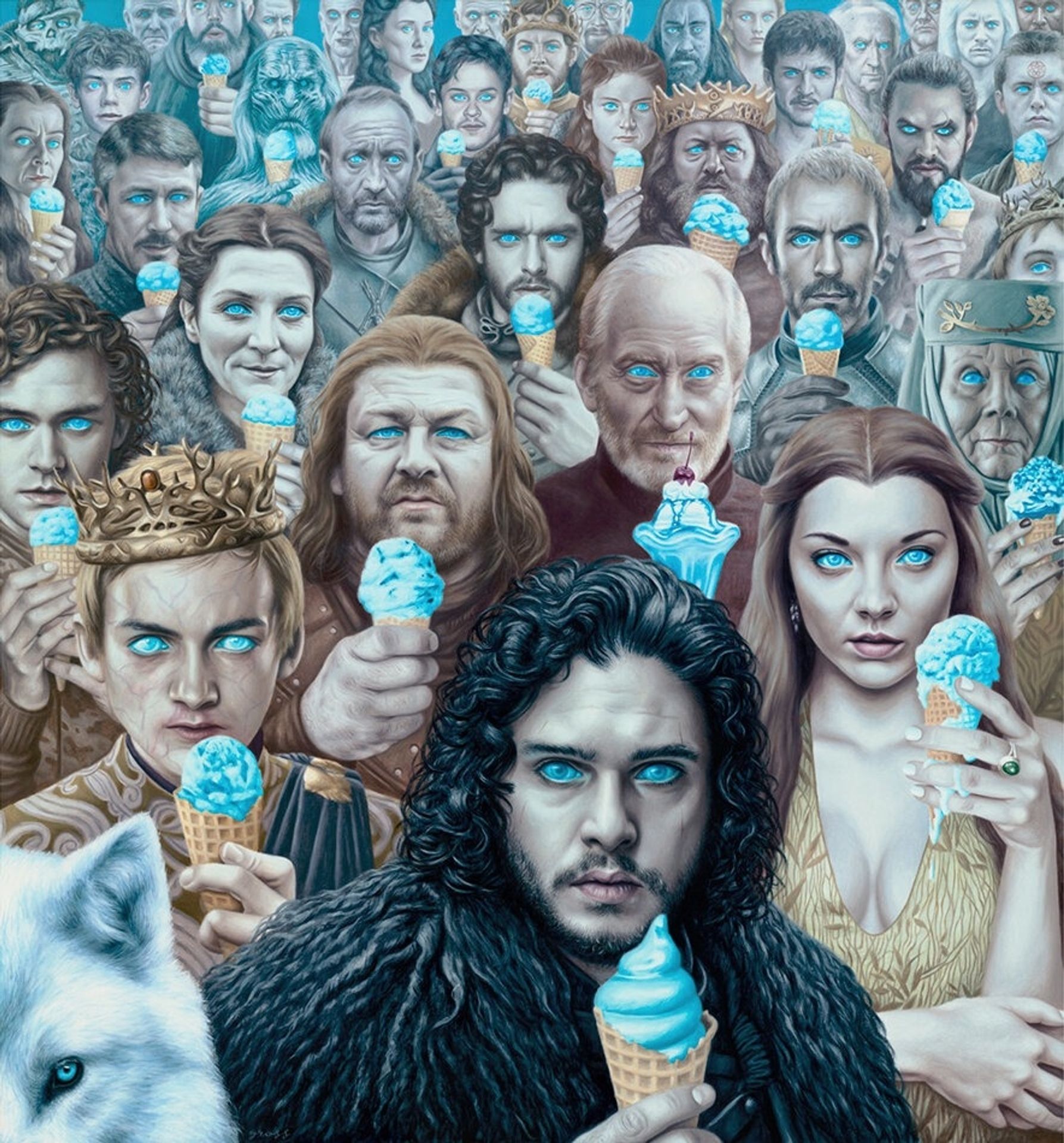 Valar Morghulis by Alex Gross