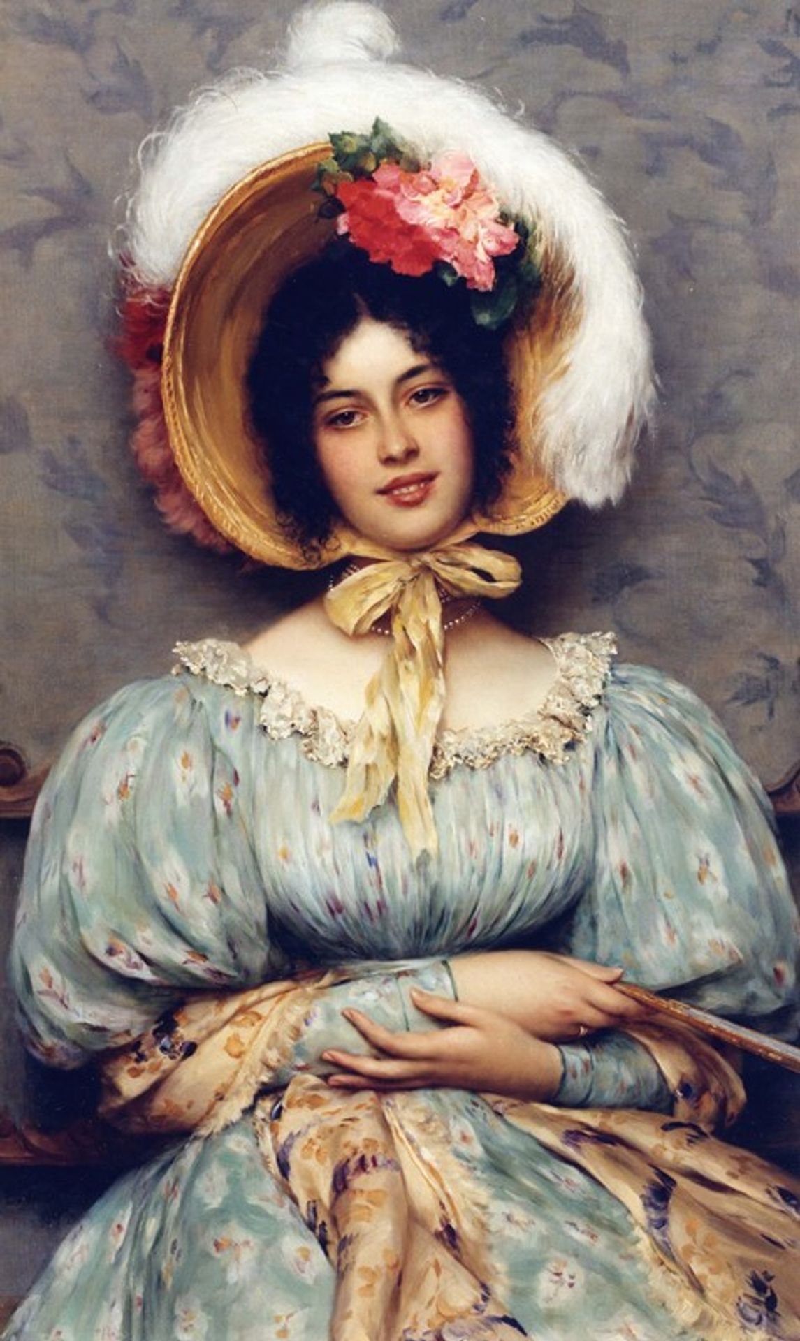 At the Opera by Eugen von Blaas
