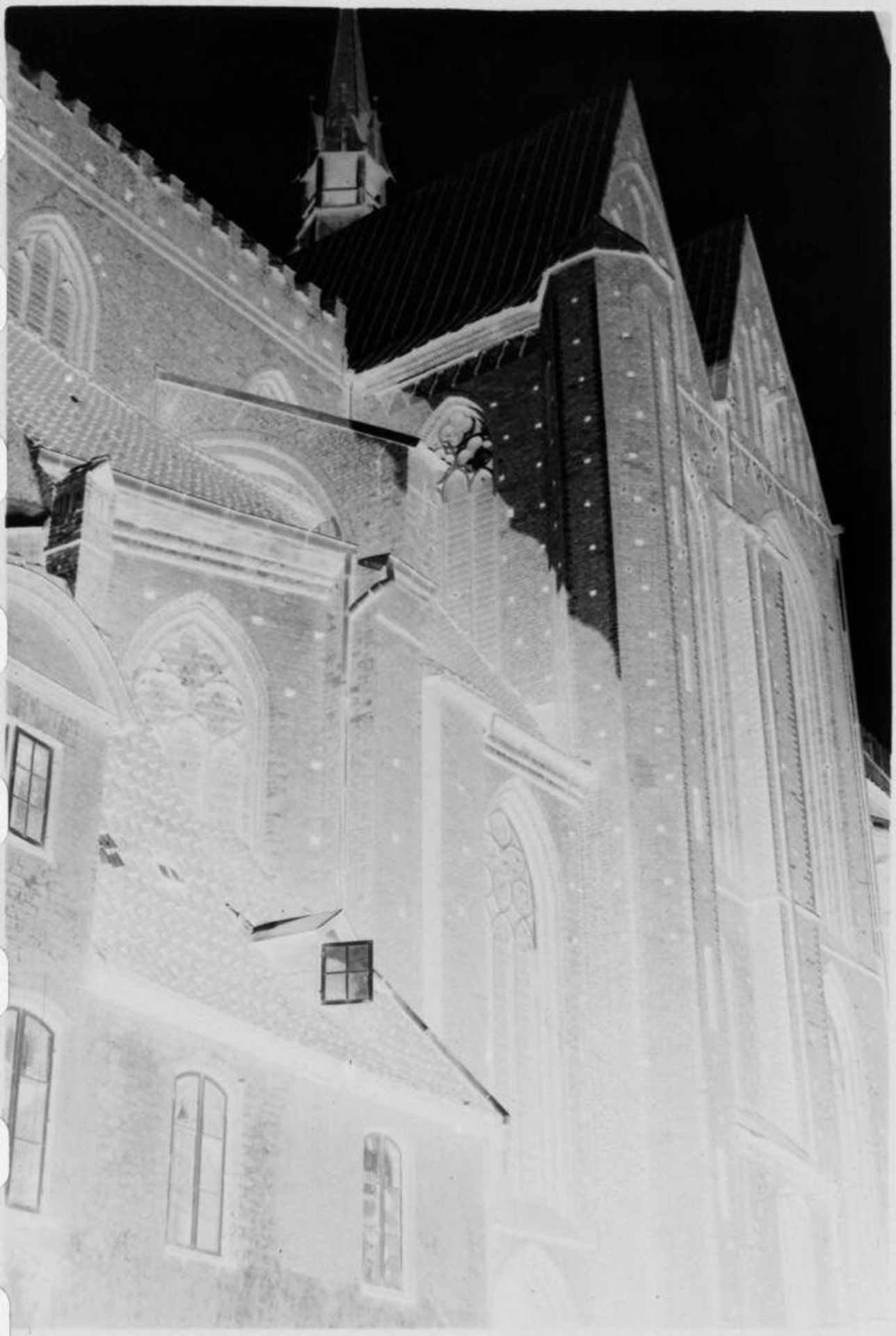 [Church in LÃ¼beck] by attributed to Laurence Feininger