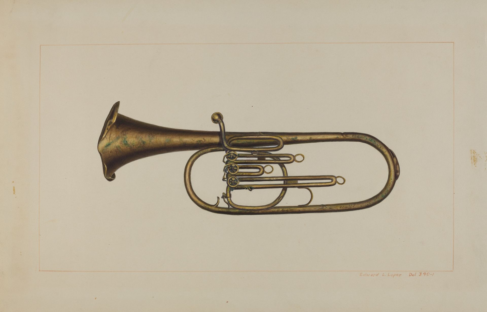 Baritone Horn by Edward L. Loper