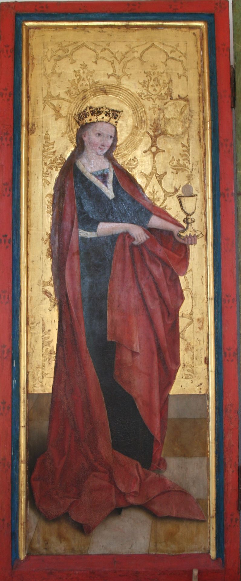 Barbara of Nicomedia by Bernhard Strigel