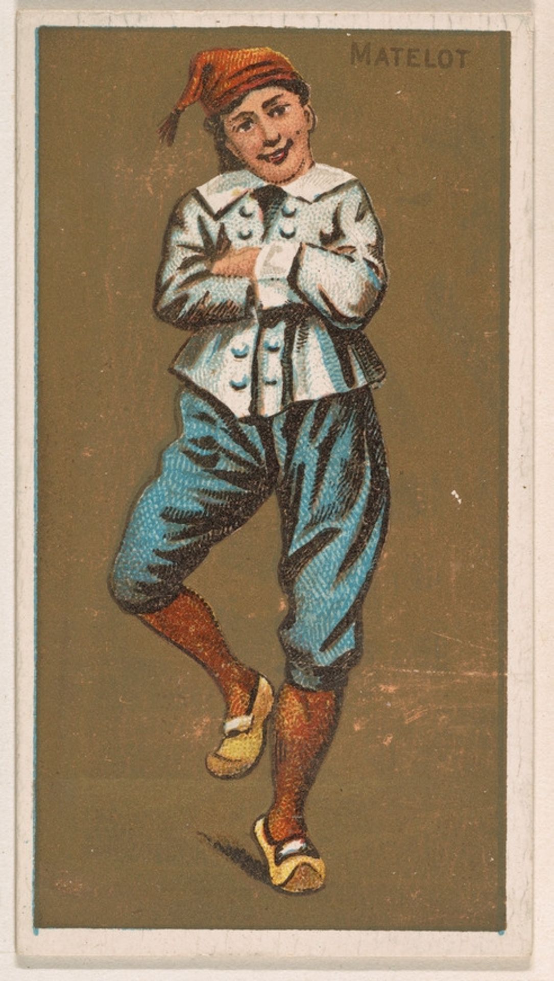 Matelot, from National Dances (N225, Type 1) issued by Kinney Bros. by Kinney Brothers Tobacco Company