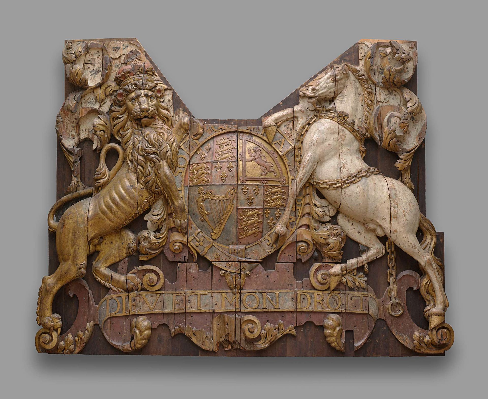 Stern carving from the Royal Charles by Anonymous