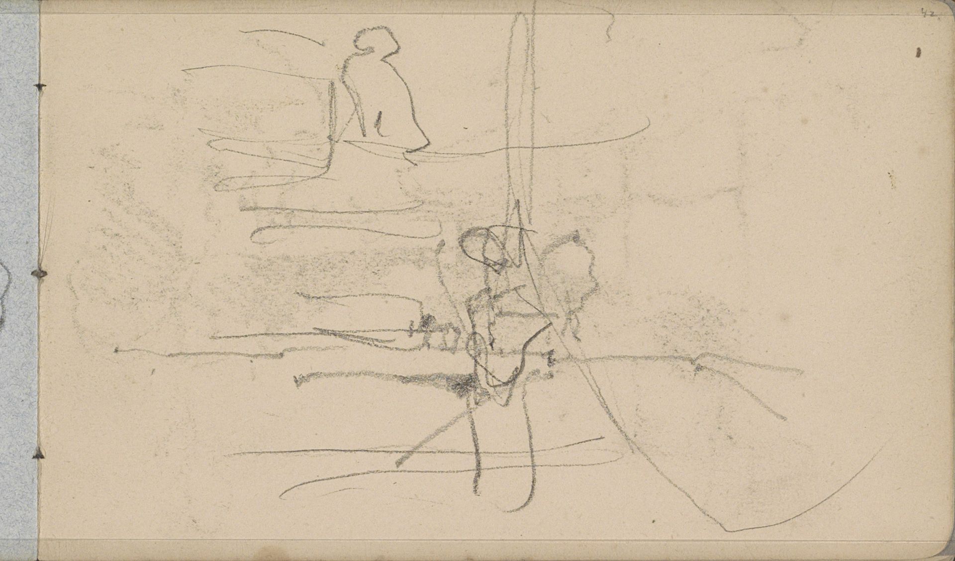 Studieblad by George Hendrik Breitner