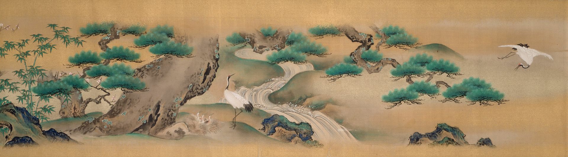 Mount Horai by Kano Isen'in