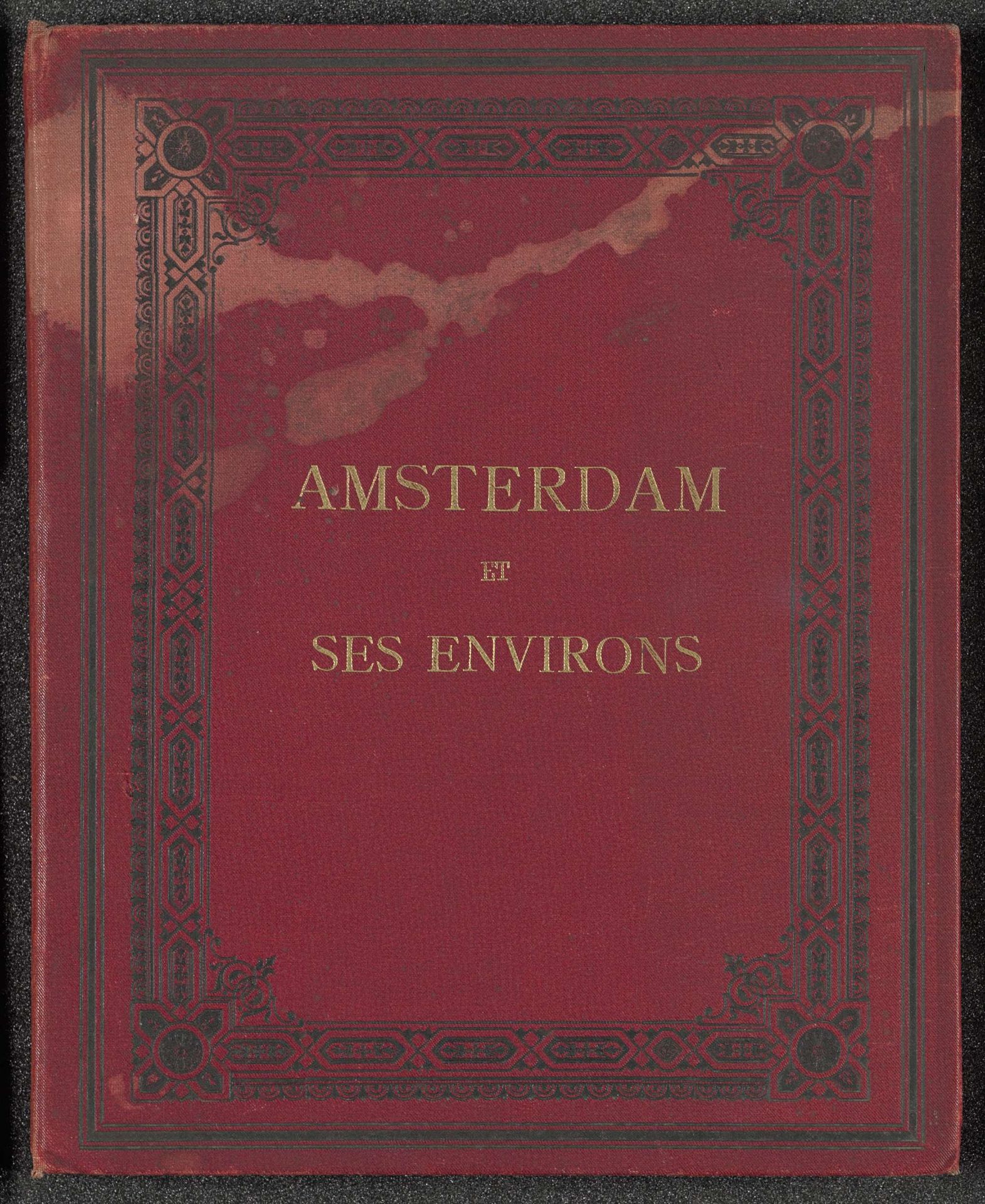 Leporelloalbum met 28 foto's van Amsterdam en omstreken by Andries Jager
