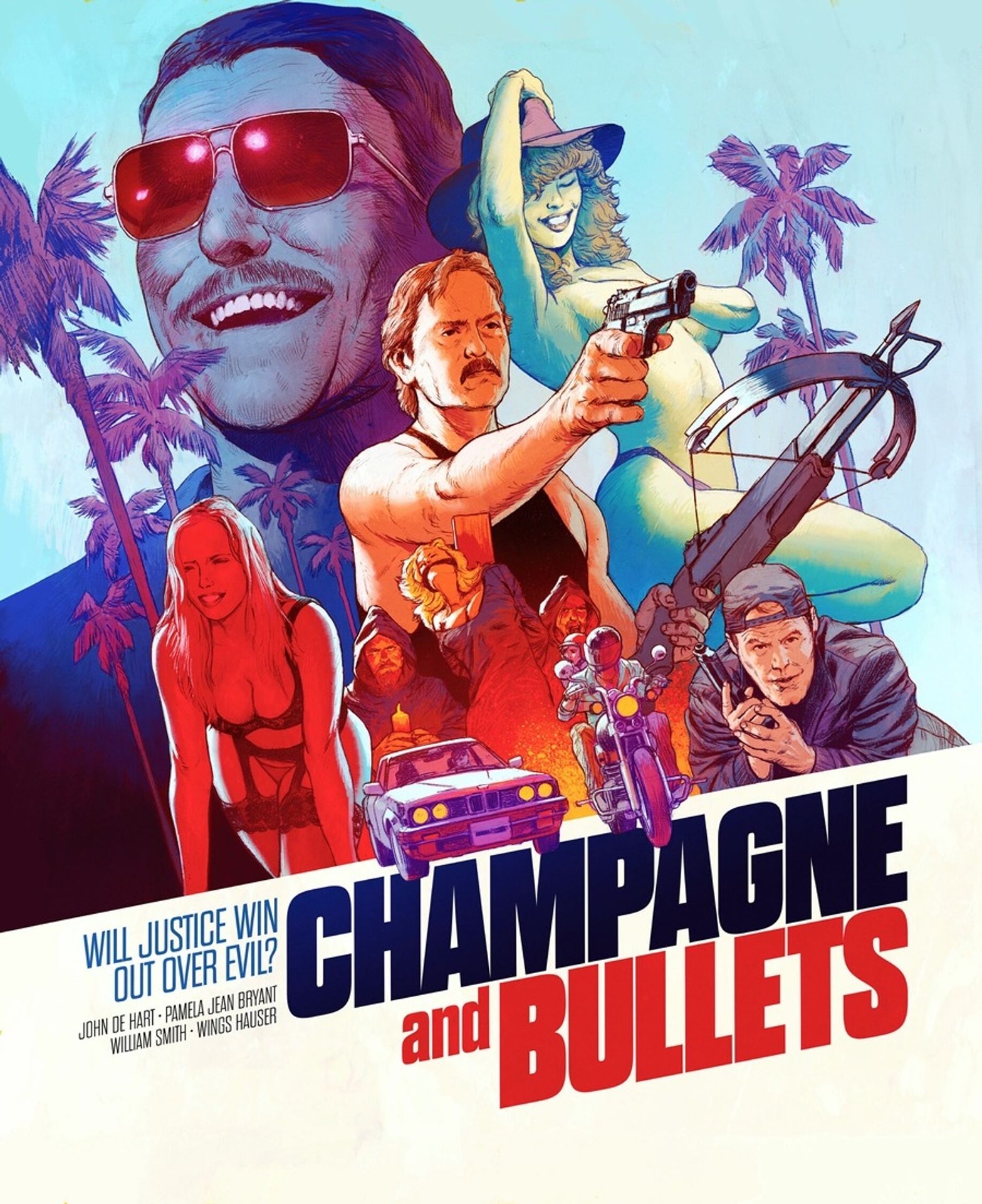 Champagne & Bullets – Blu-Ray Cover by Robert Sammelin