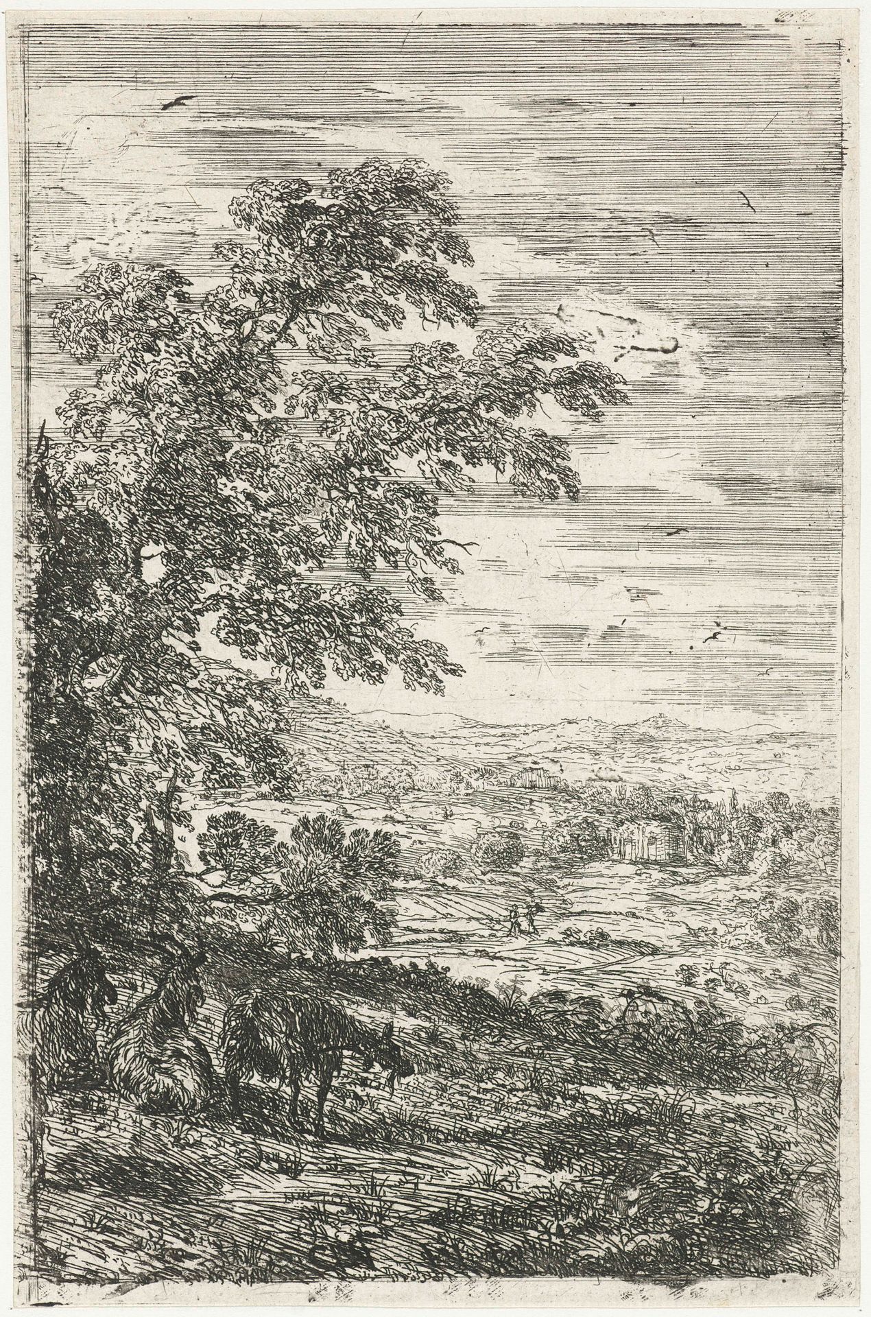 Drie geiten by Claude Lorrain