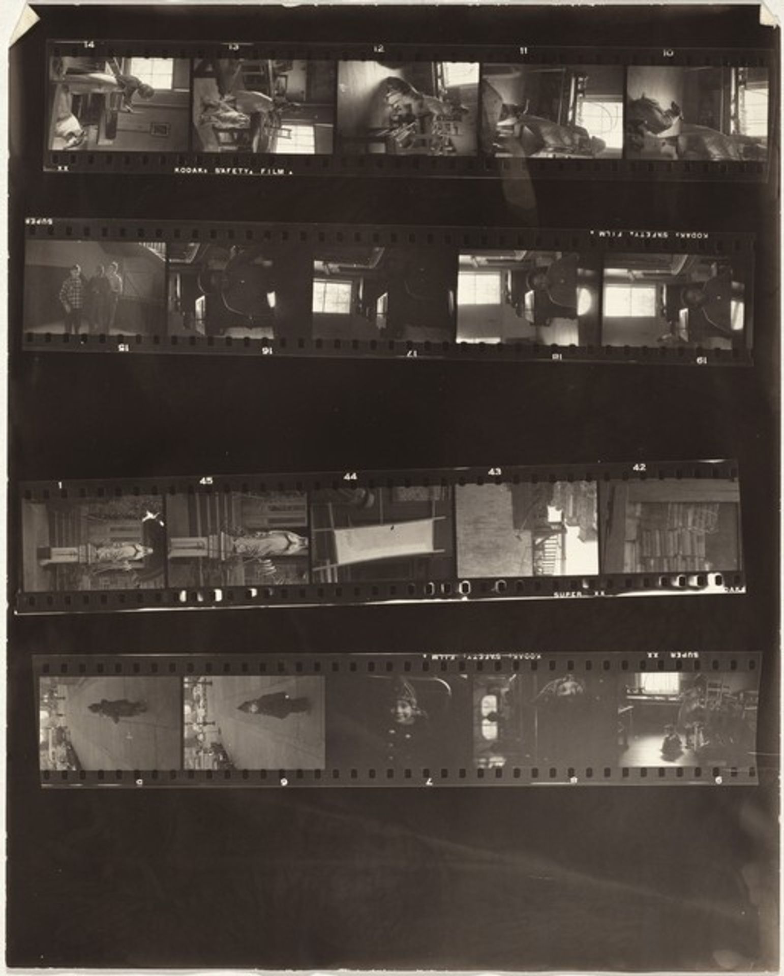 Blind girl--Times Square, New York City no number by Robert Frank
