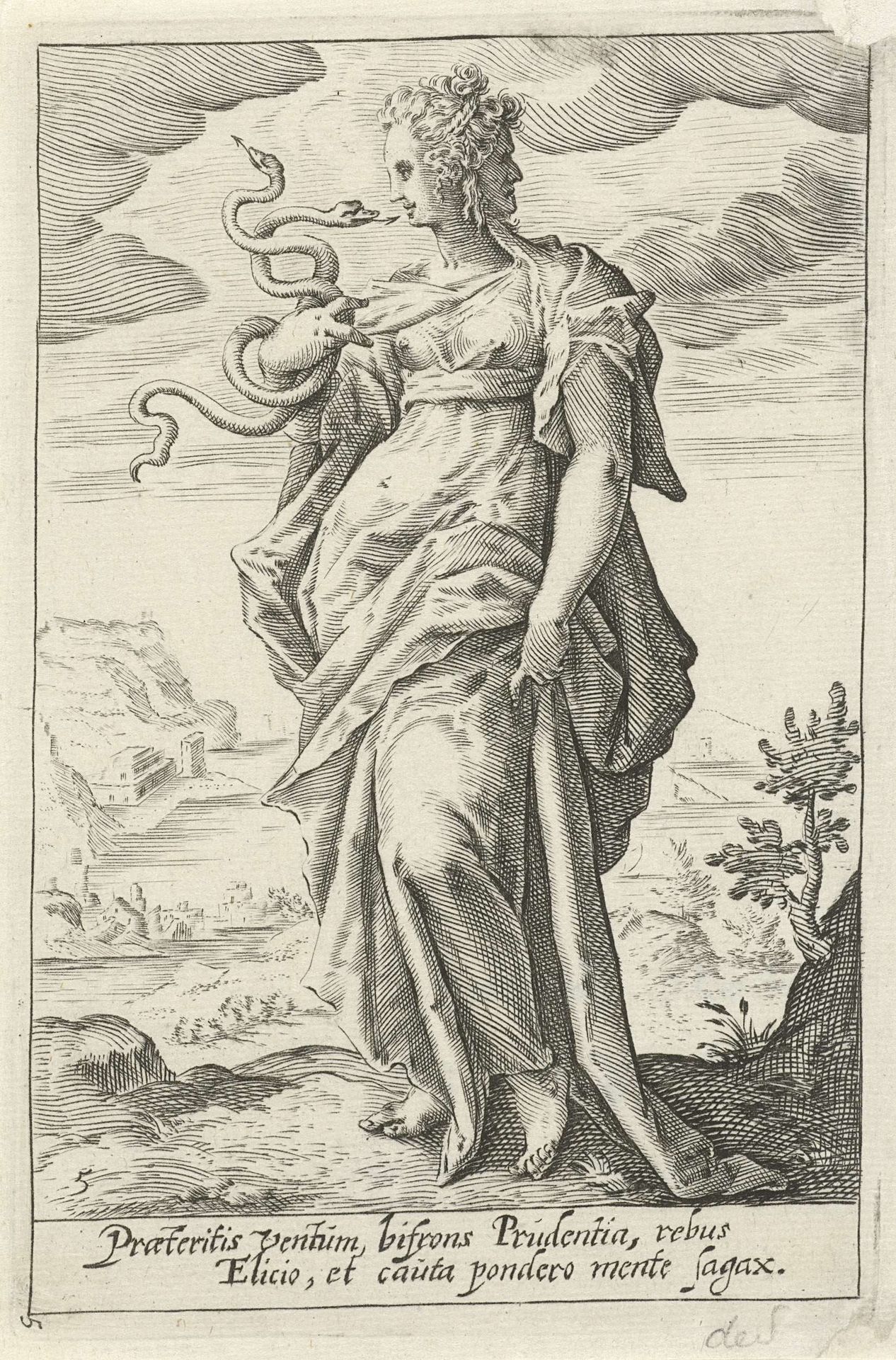 Voorzichtigheid (Prudentia) by Anonymous