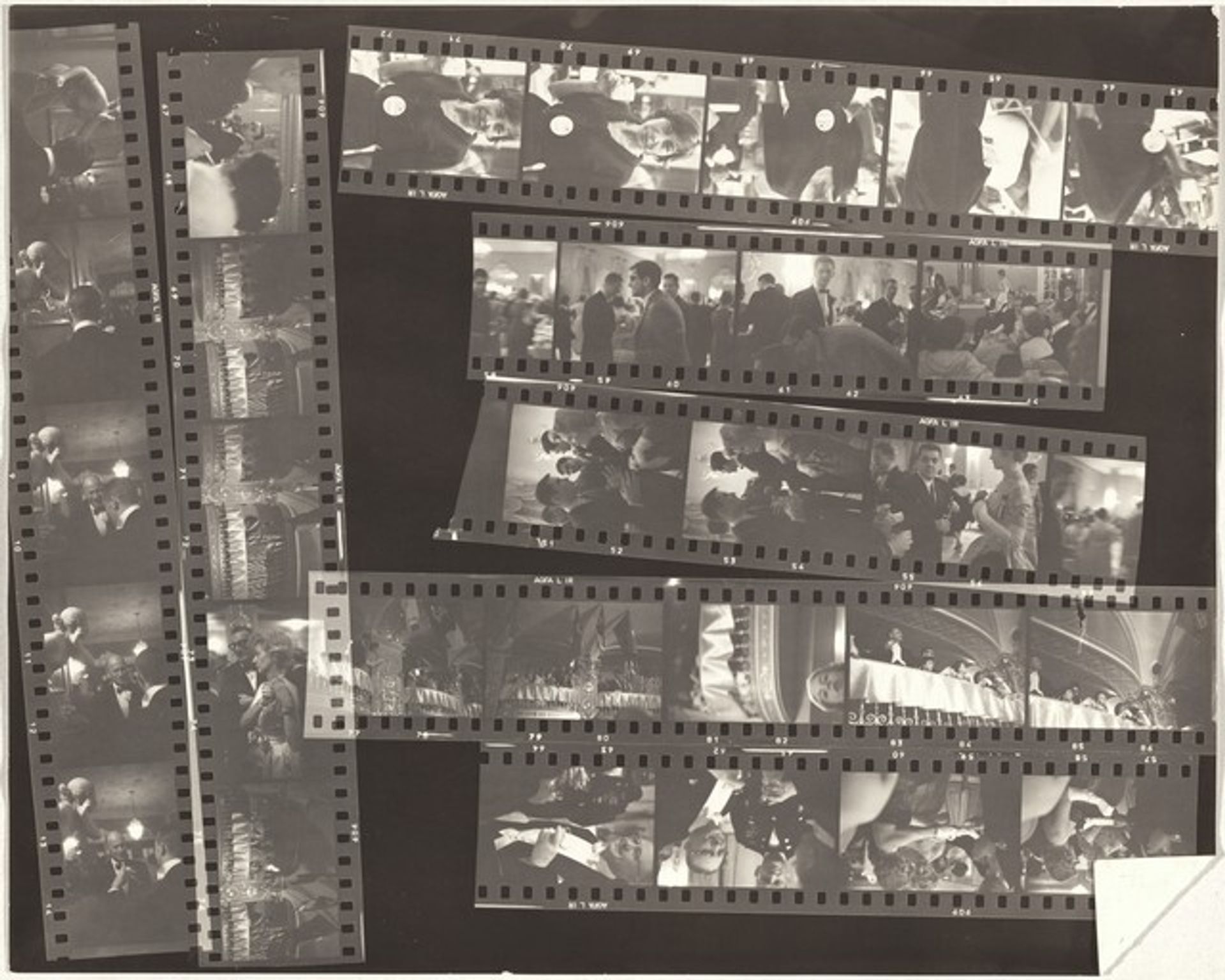 Kennedy inauguration no number by Robert Frank
