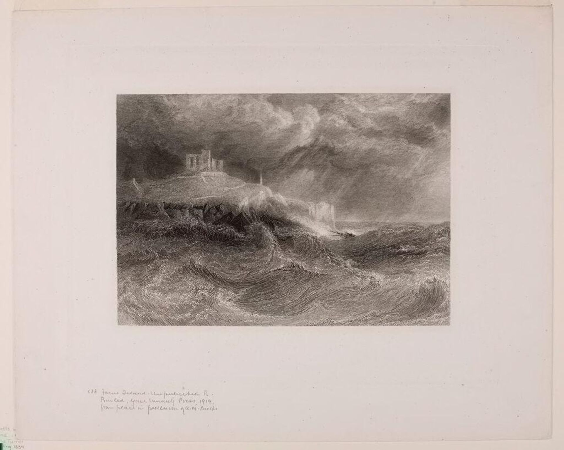 Farne Island by James Tibbits Willmore