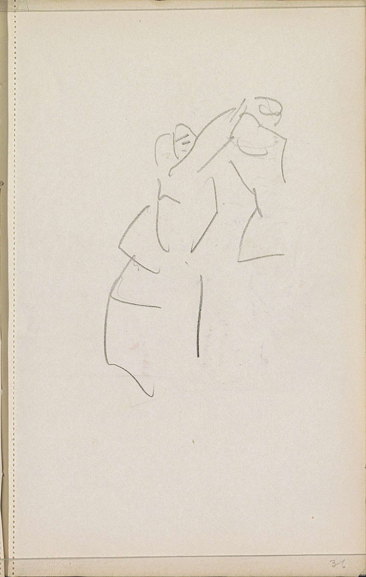 Figuurstudies by Isaac Israels