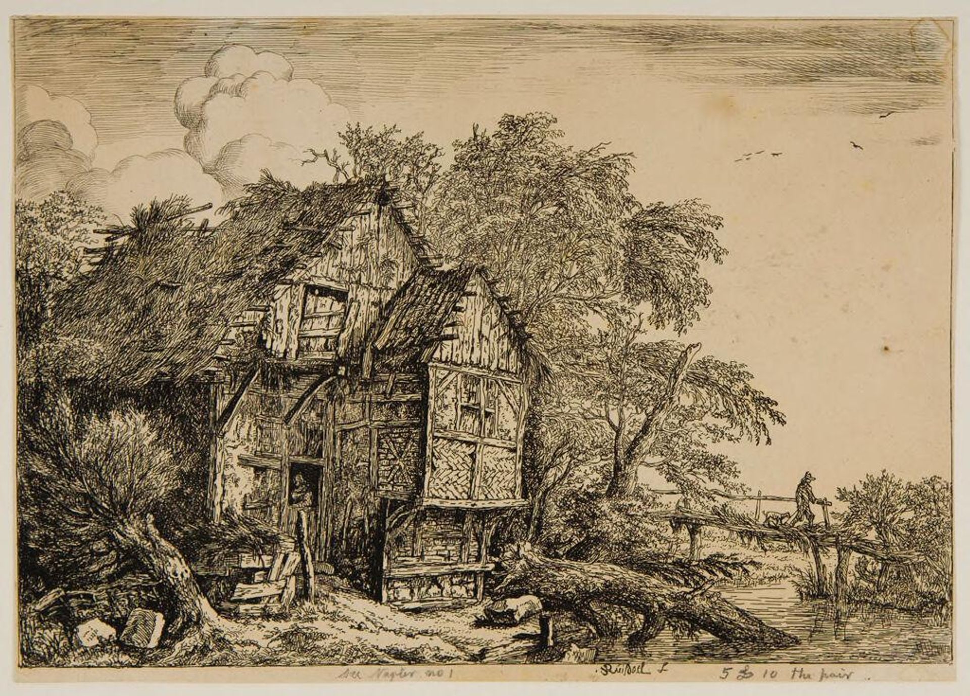 Little Bridge by Jacob van Ruisdael