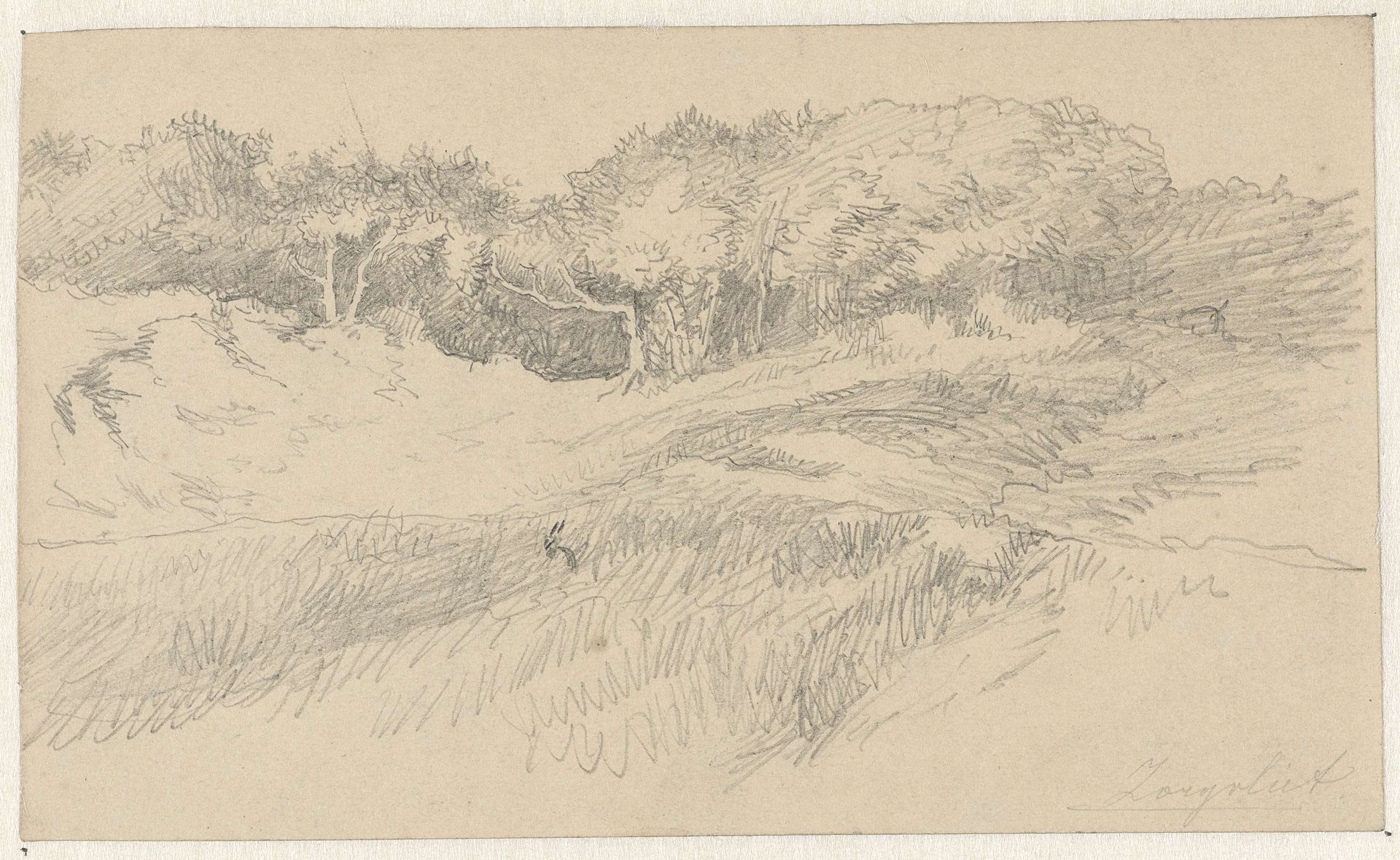 Panorama van landschap by Guillaume Anne van der Brugghen
