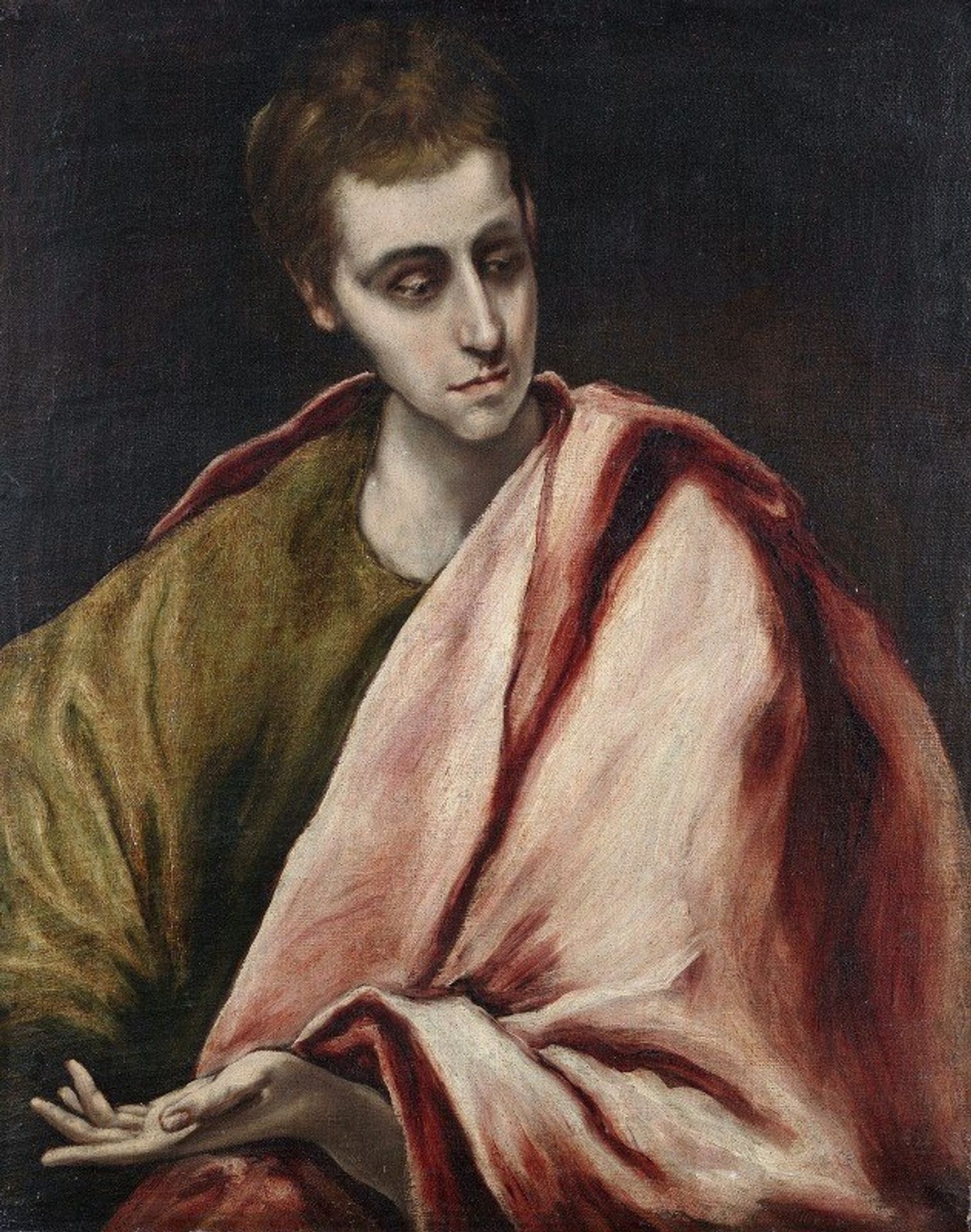 St. John by El Greco (Domenikos Theotokopoulos)