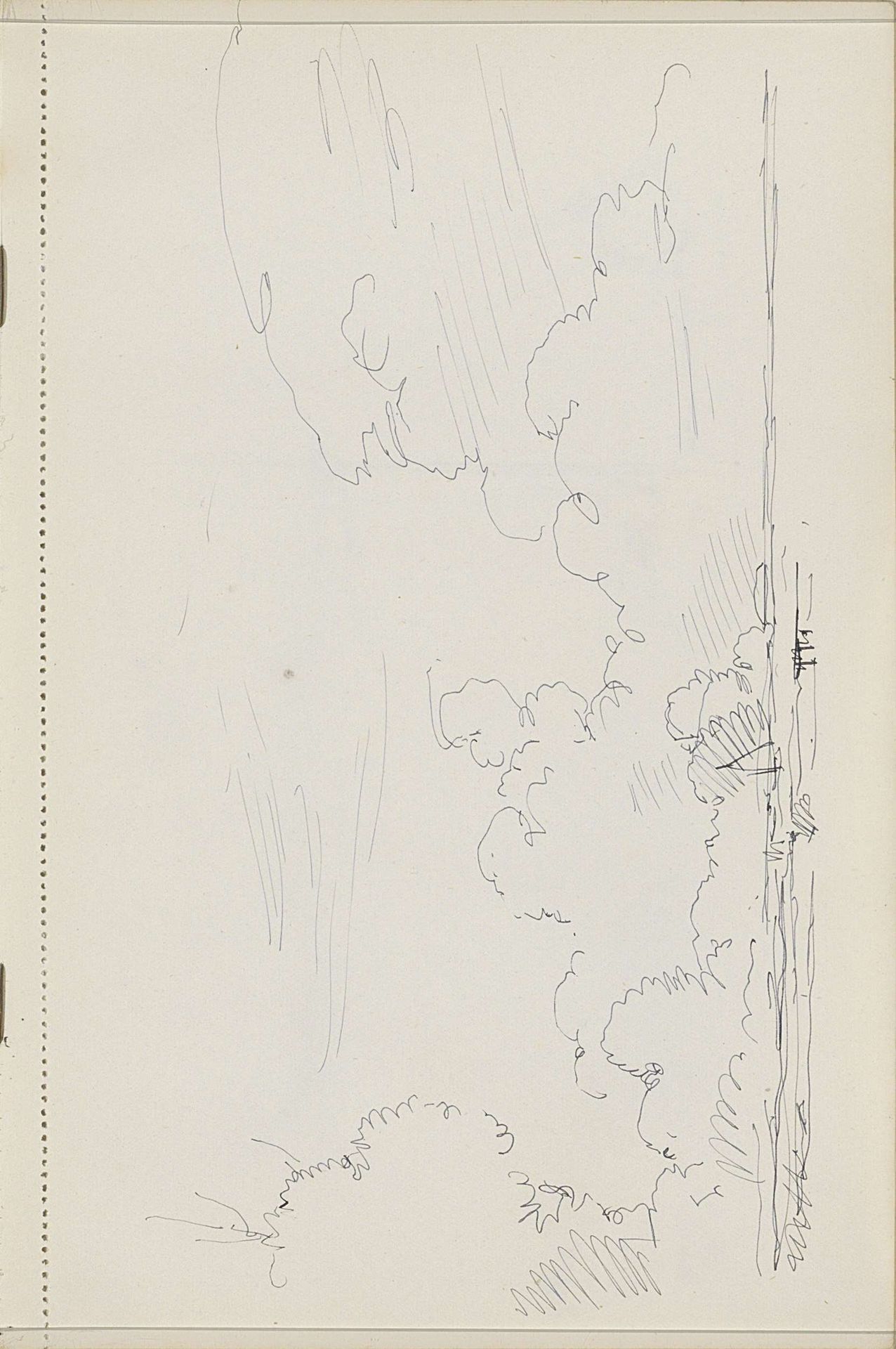 Zeilboot op het water by Cornelis Vreedenburgh