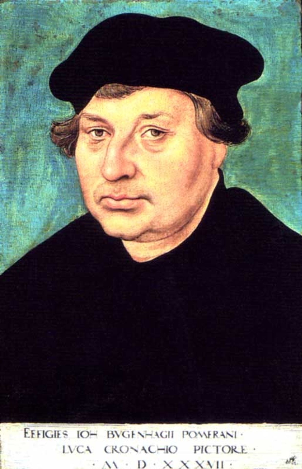 Johannes Bugenhagen by Lucas Cranach the Elder