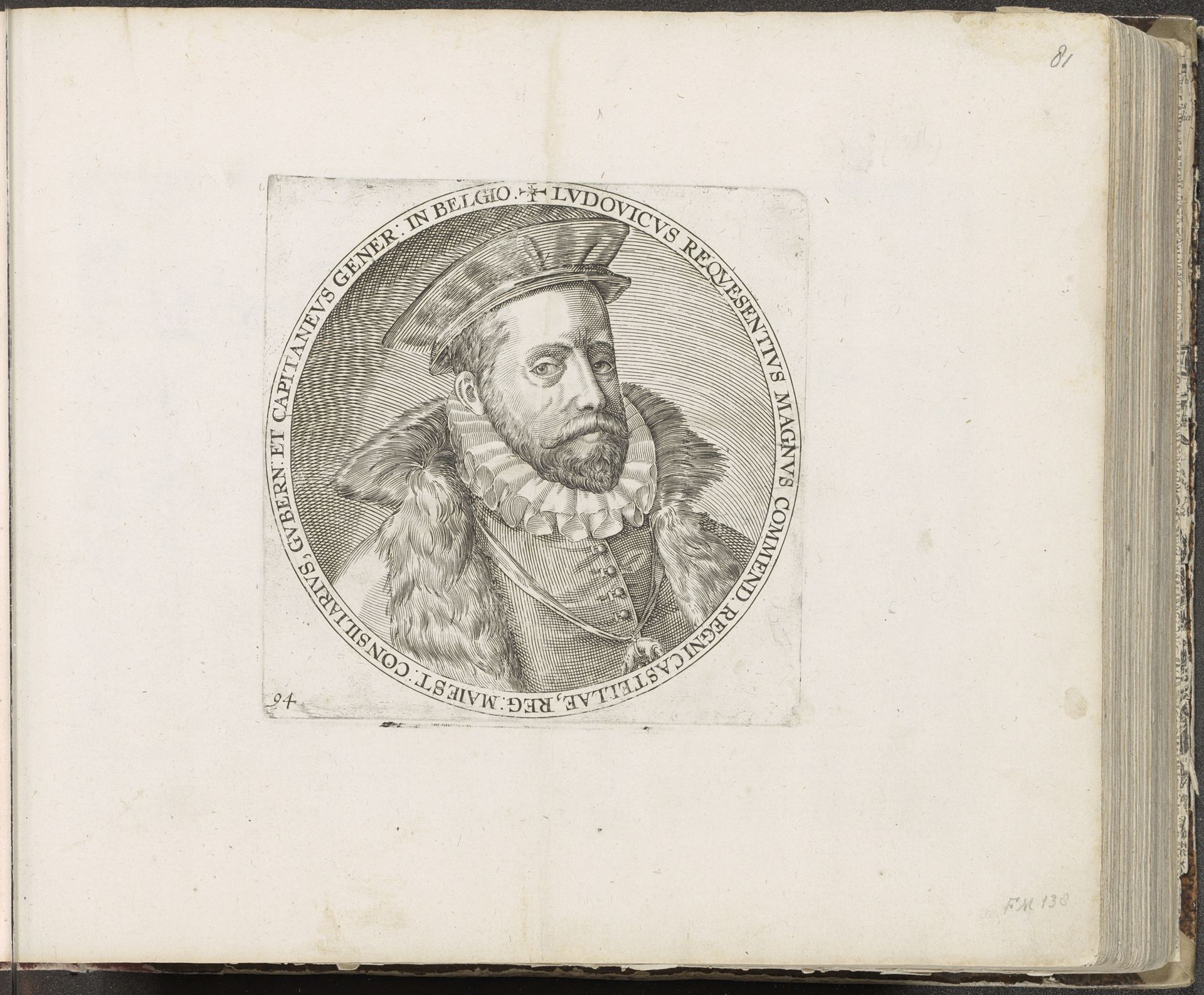 Portret van Requesens by Anonymous
