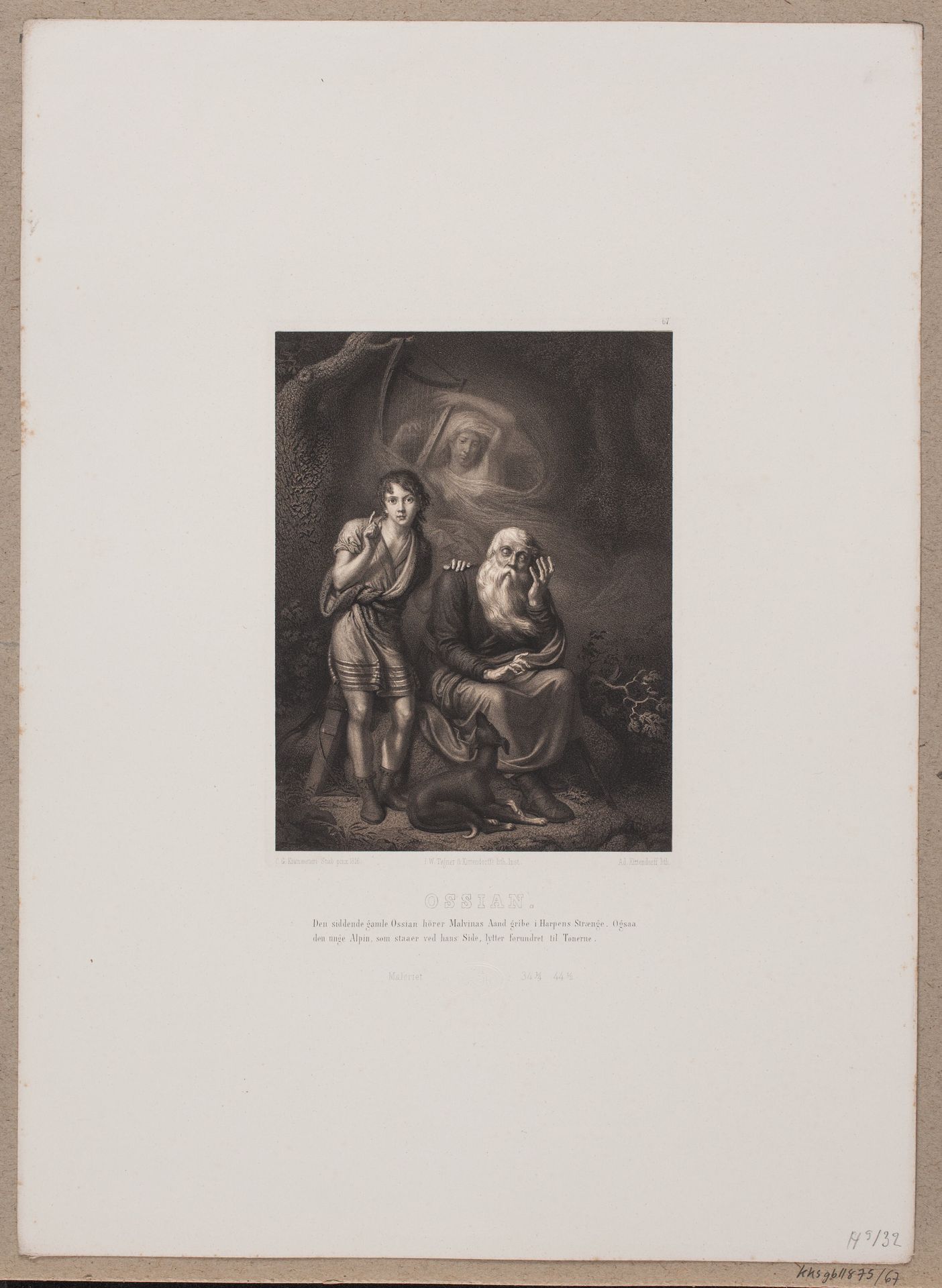 Ossian by Adolph Kittendorff