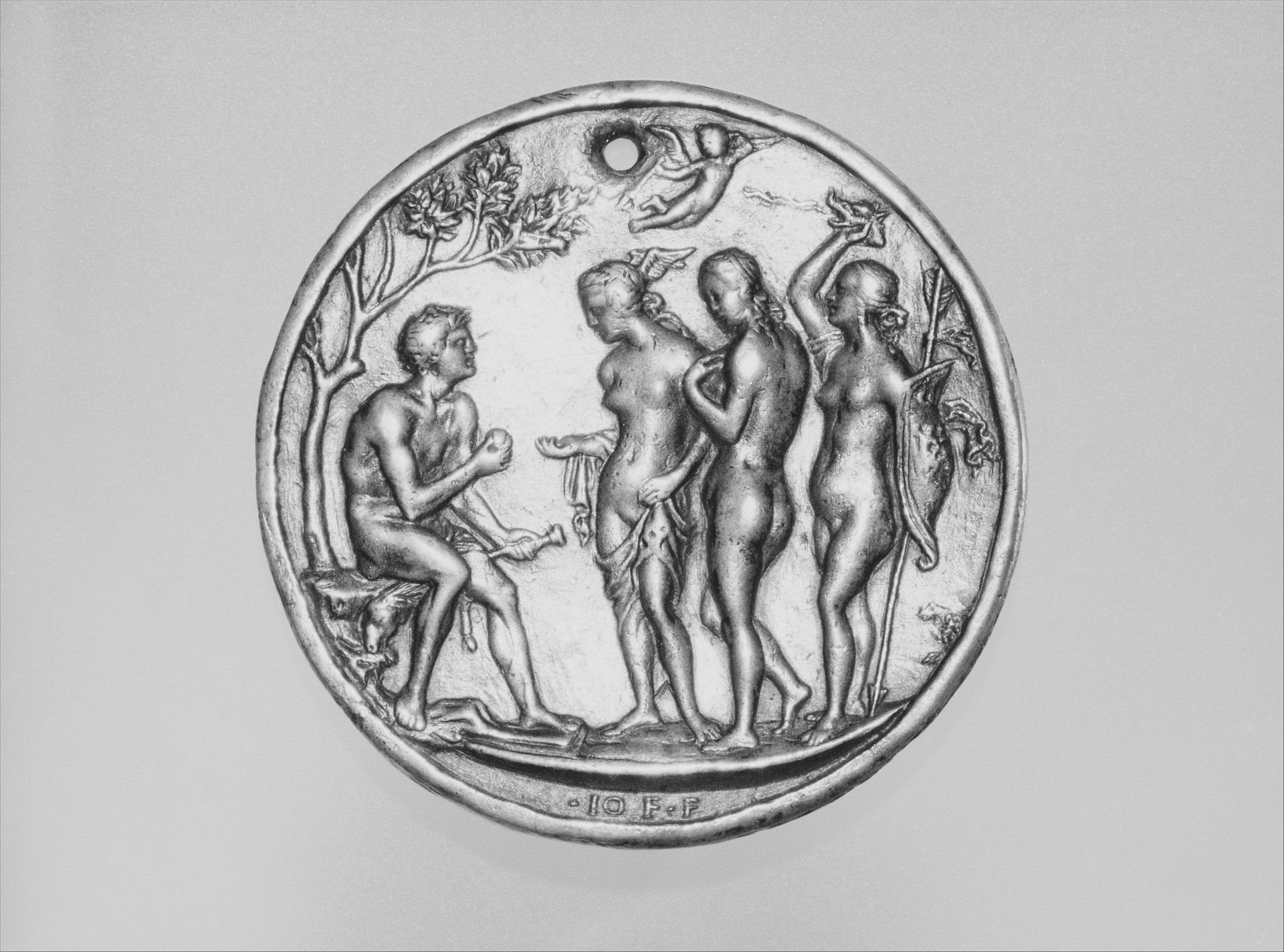 The Judgment of Paris by Master IO. F.F.