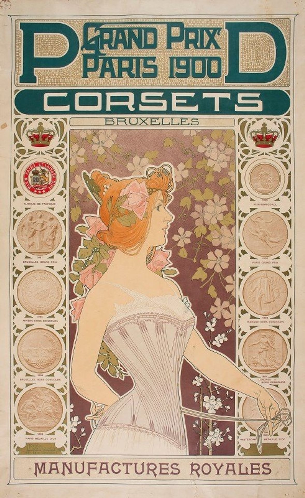 Pd Corsets by Henri Privat-Livemont