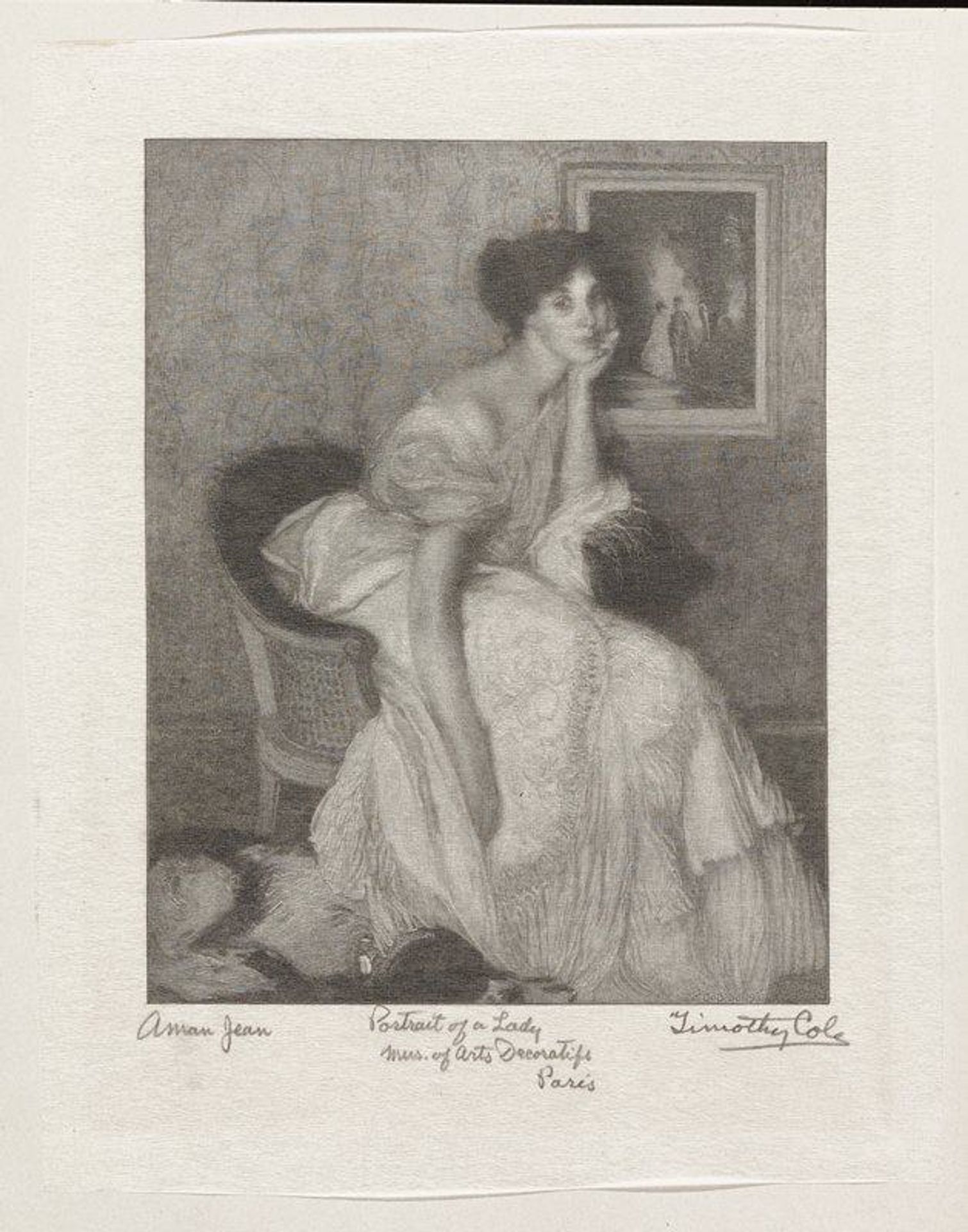 Portrait of a Lady by Timothy Cole