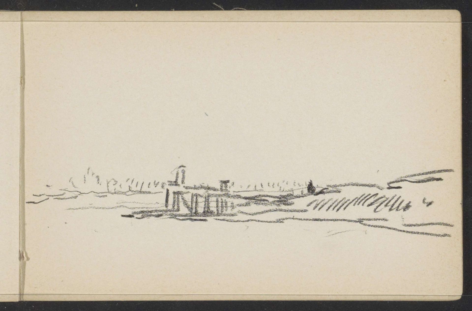 Landschap by Alexander Shilling