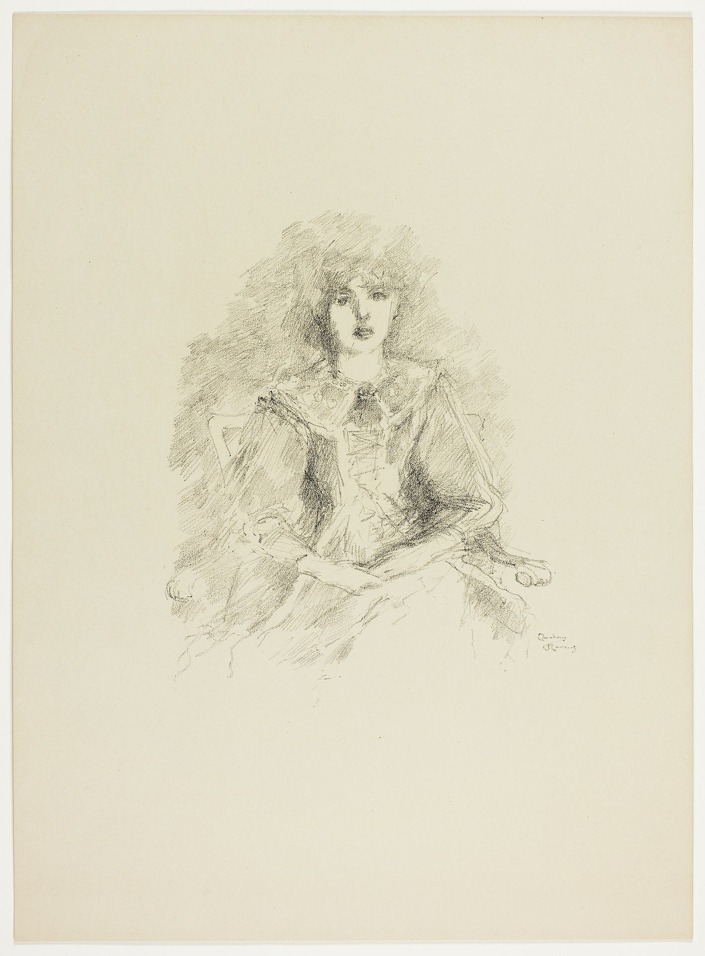 A Study by Lamplight by Theodore Roussel