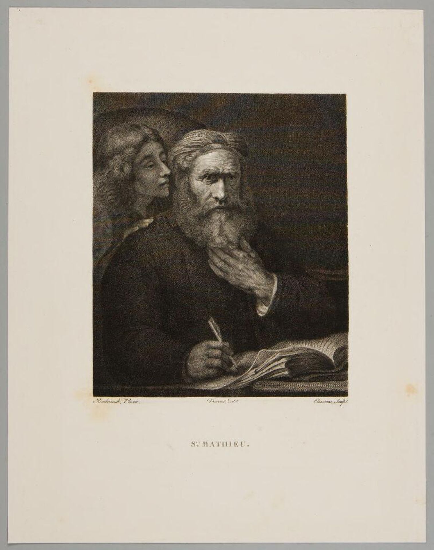 Saint Matthew by Lambert Antoine Claessens