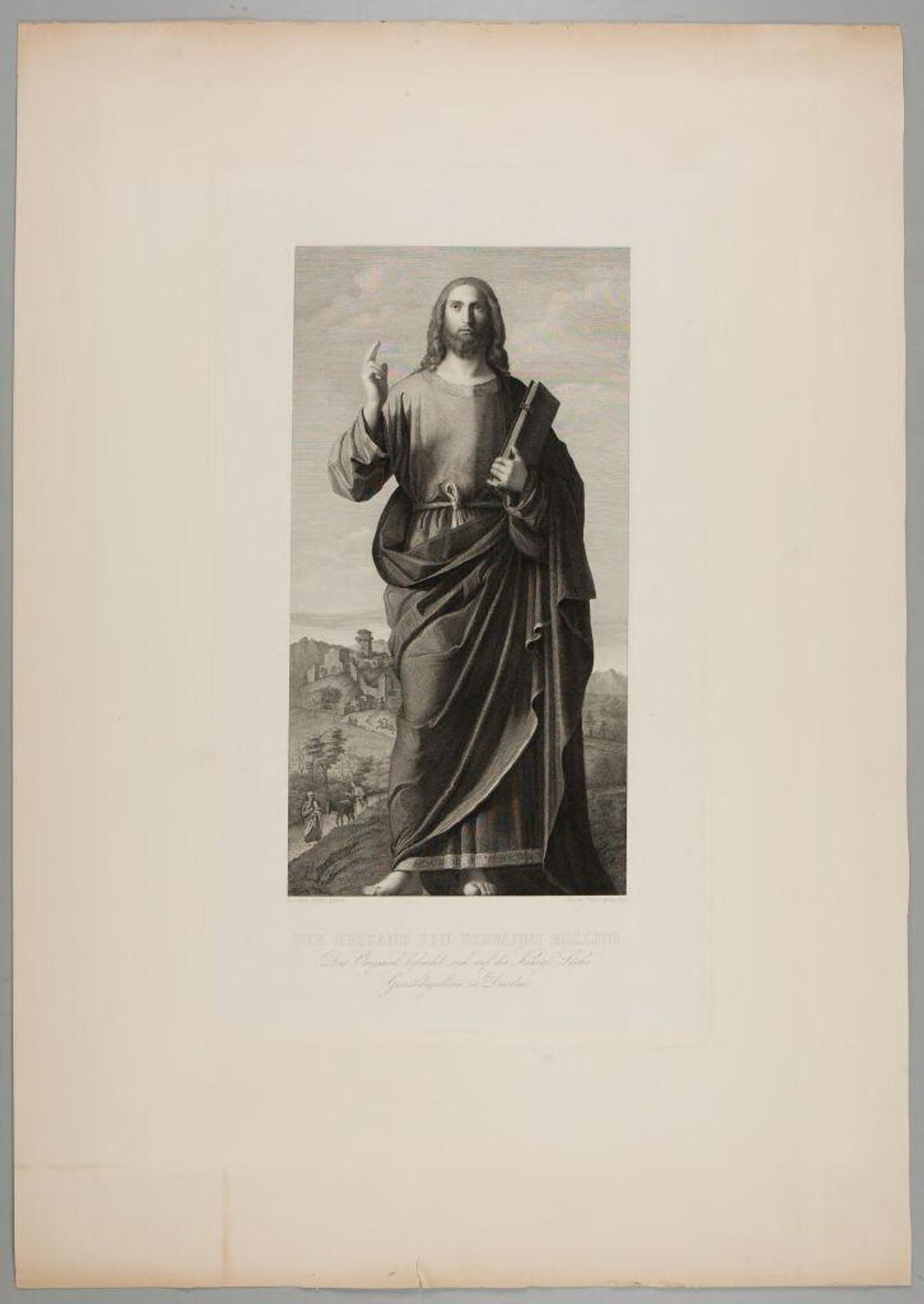 The Saviour by Christian Julius Gustav Planer