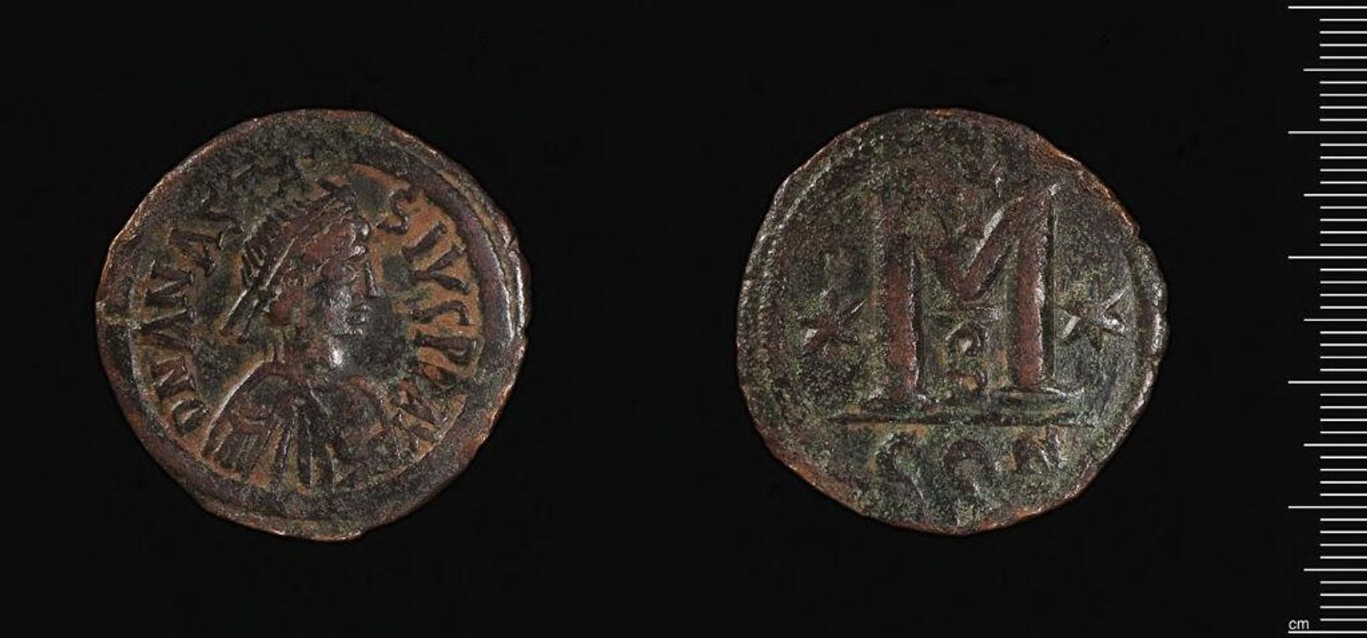 Large Follis of Anastasios I, Constantinople by Anastasios I