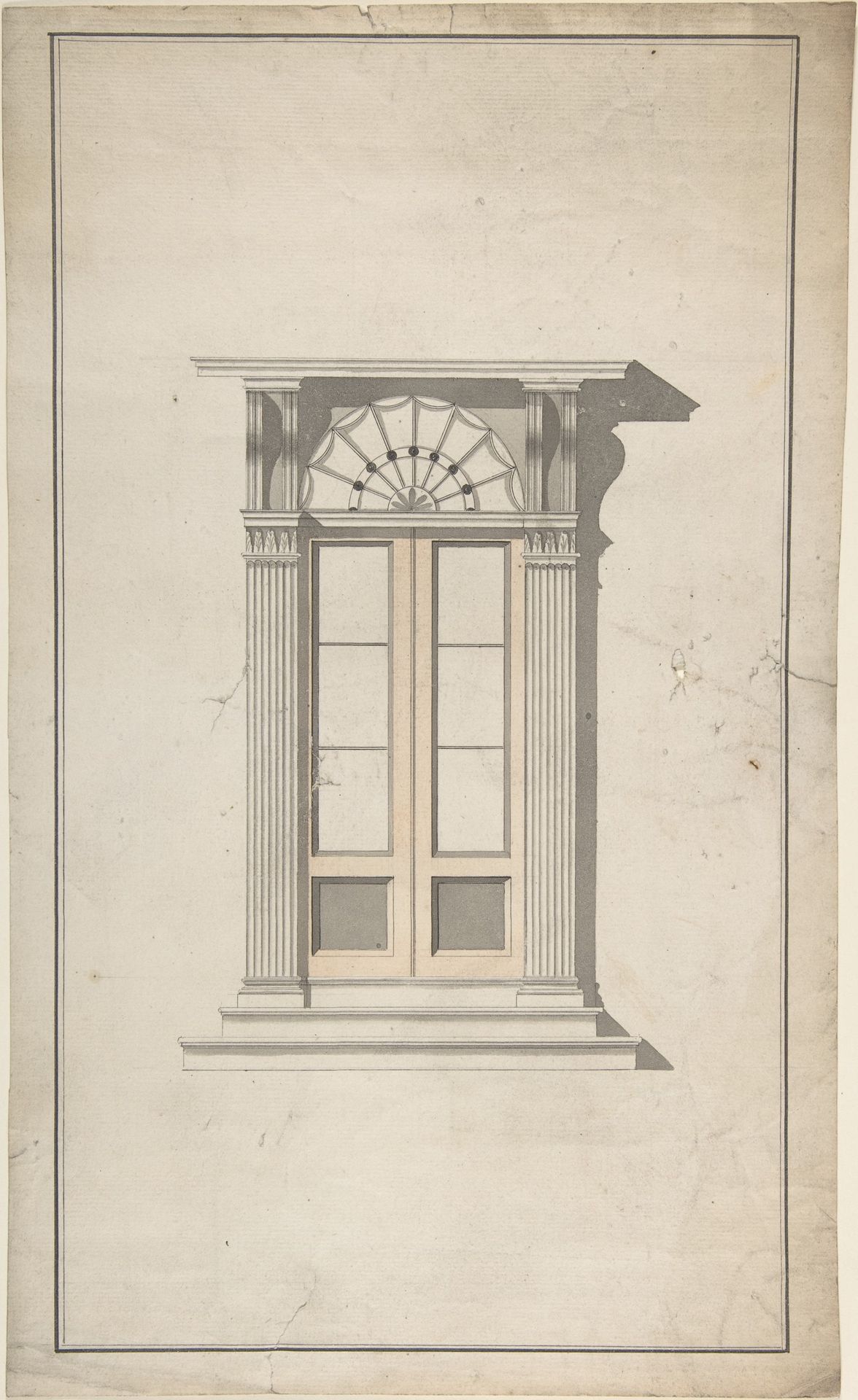 Design for Doorway Exterior by Anonymous