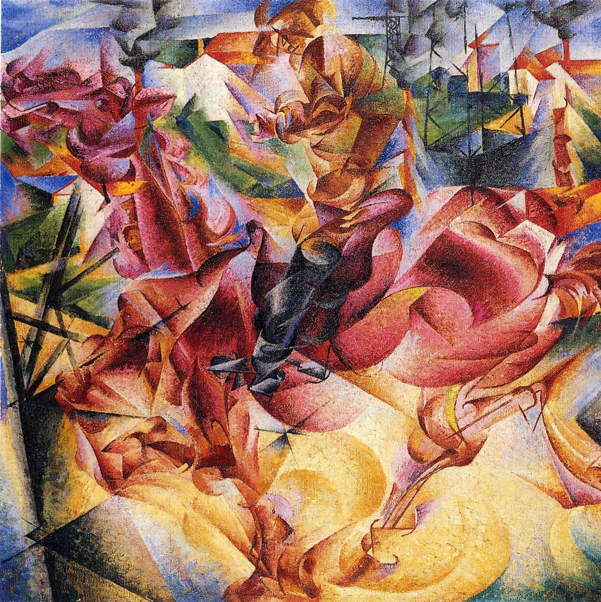 Elasticity by Umberto Boccioni