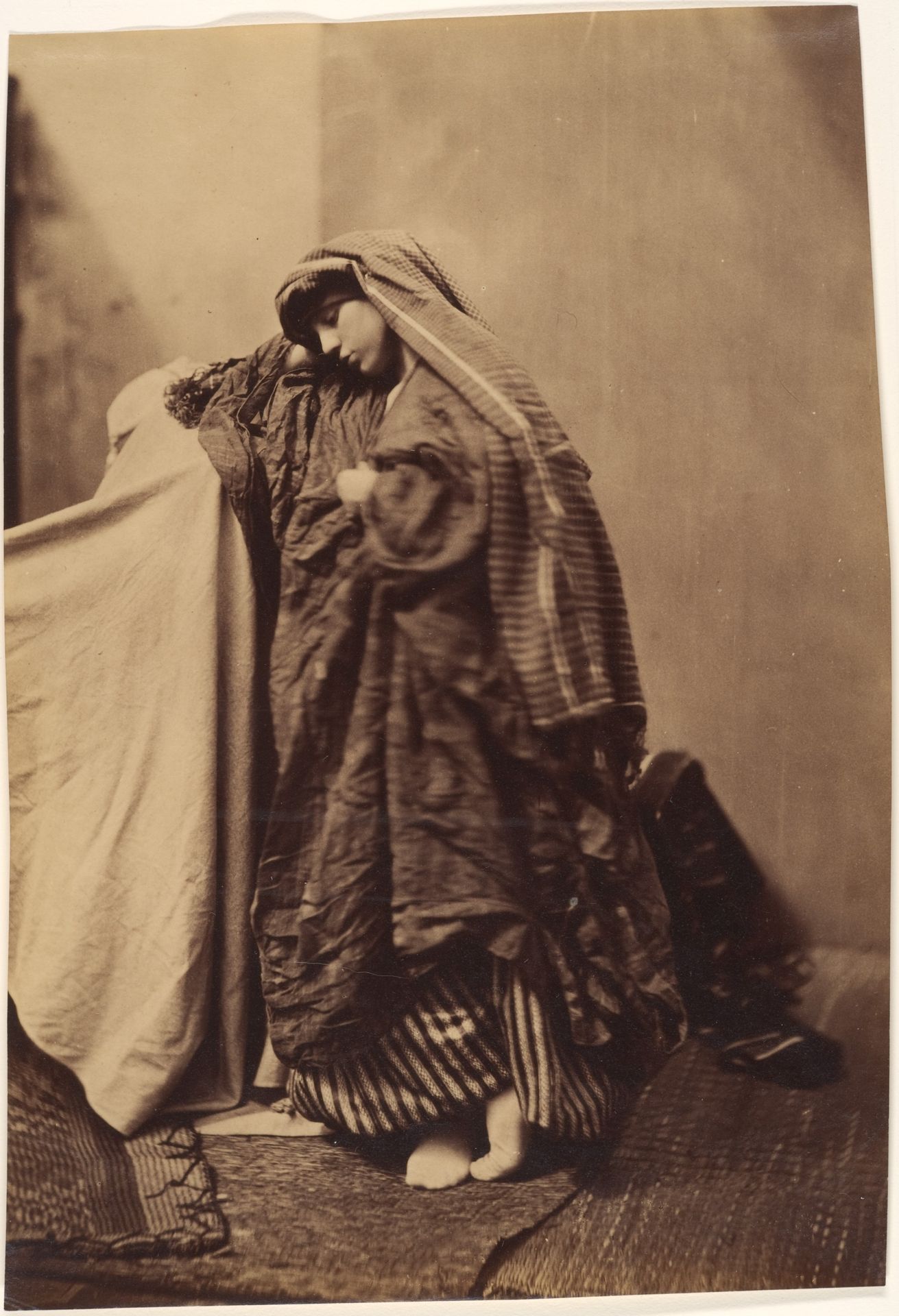 [Orientalist Study of a Woman] by Roger Fenton