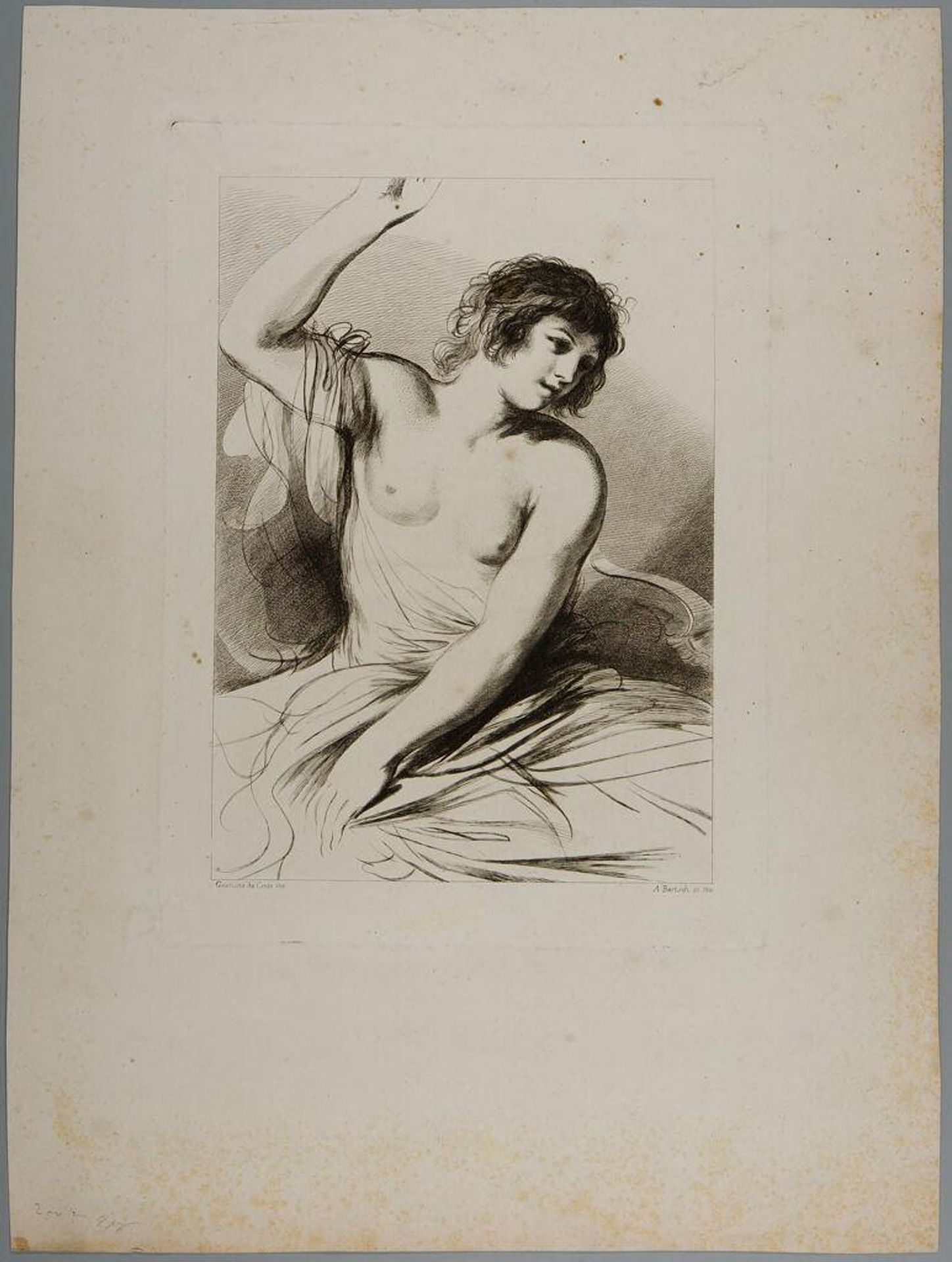 Figure of a Young Man by Adam von Bartsch