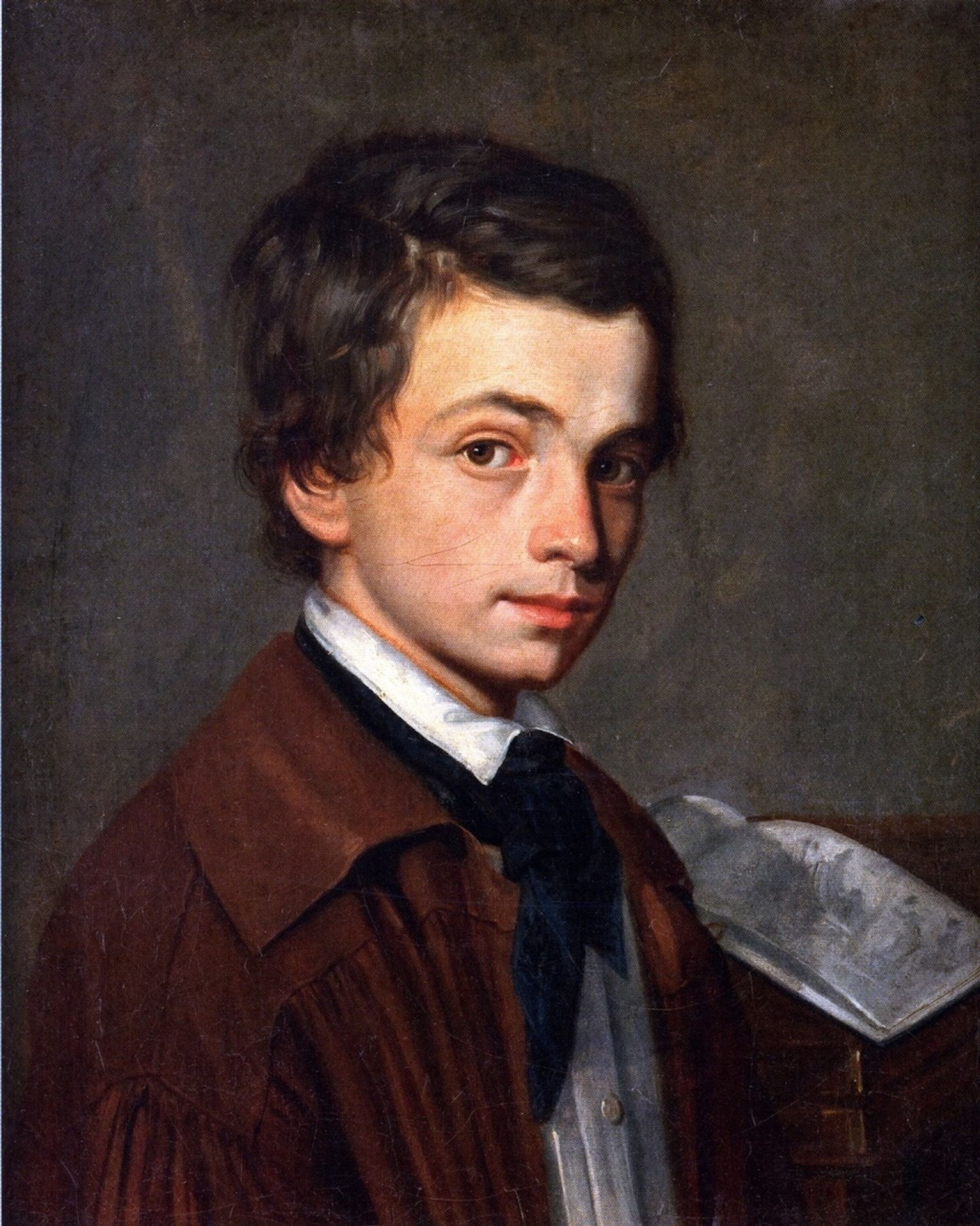 Self Portrait as a Child by Alexandre Cabanel